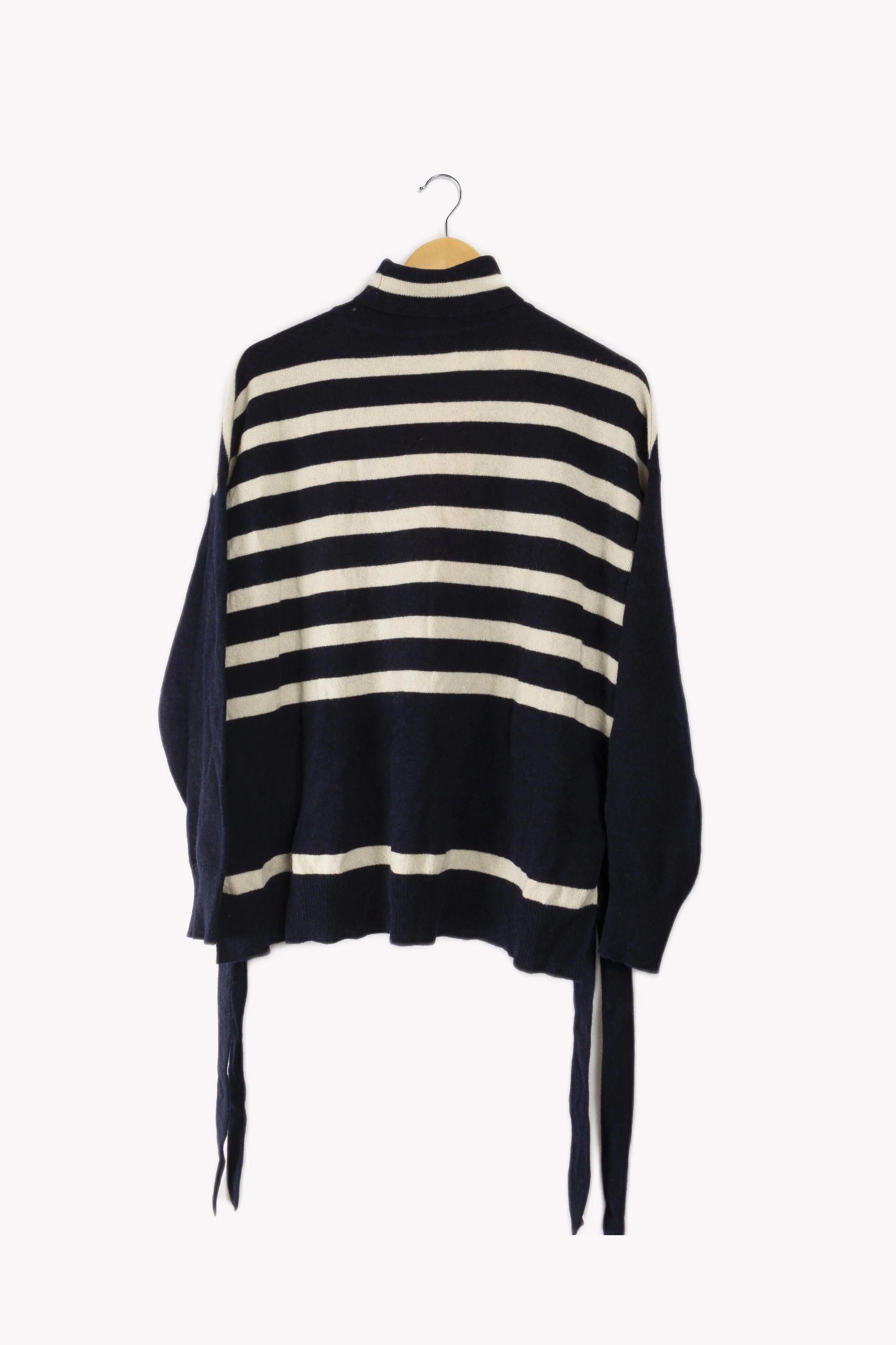 Pull Bleu en Cachemire - 36 - Image 6