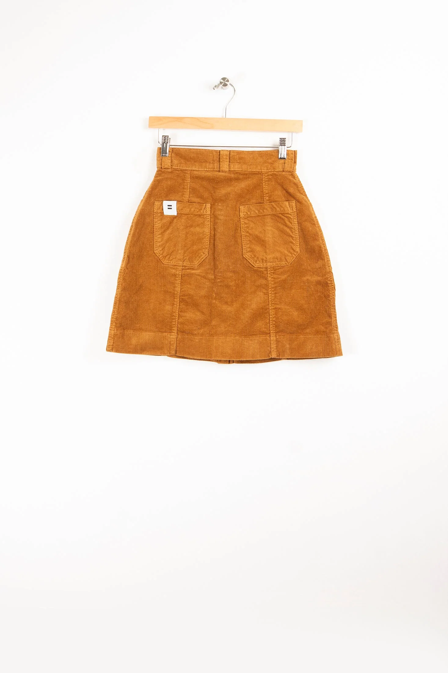 Jupe trapeze camel - XXS/32 - Image 6