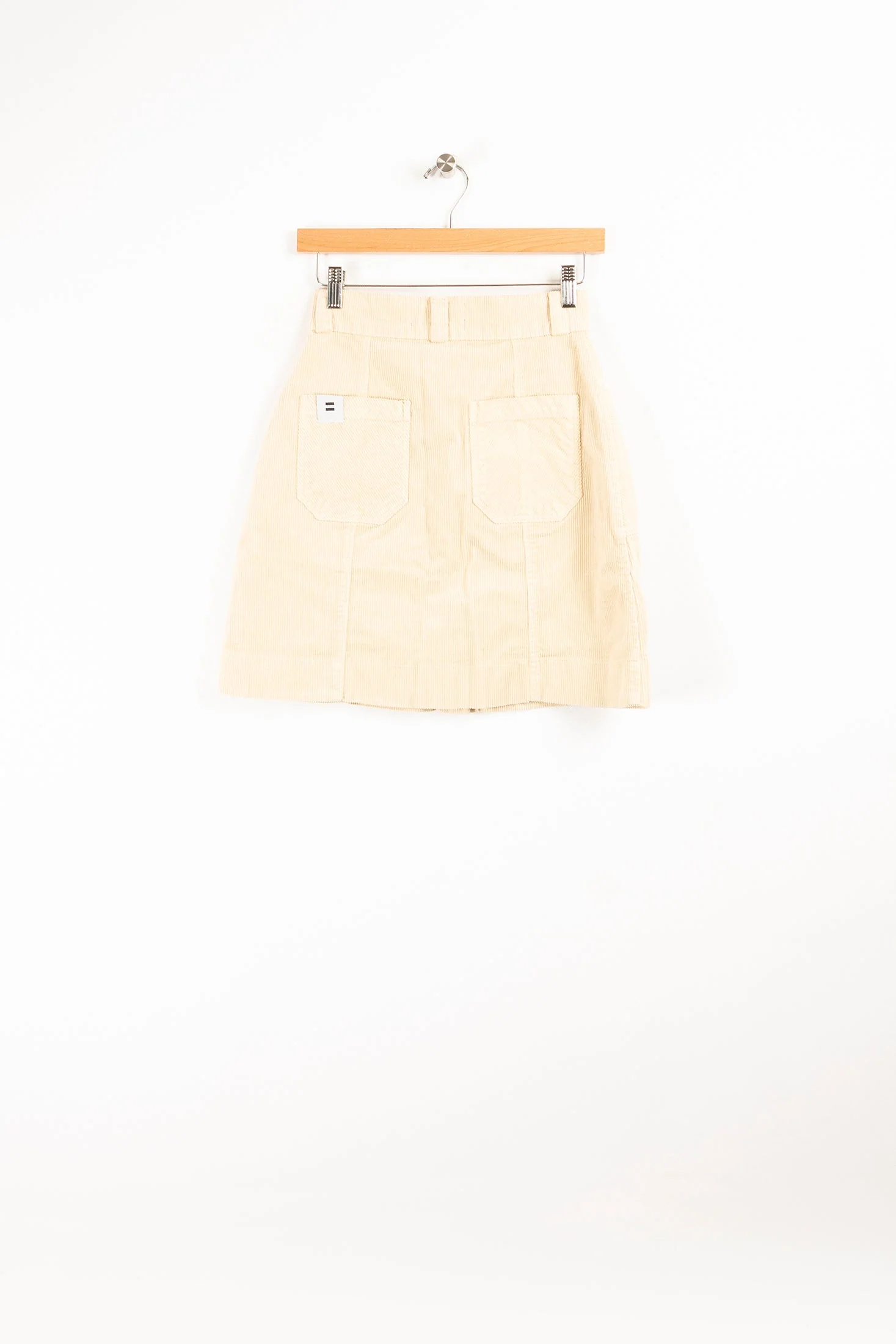 Jupe trapeze sable - XXS/32 - Image 8