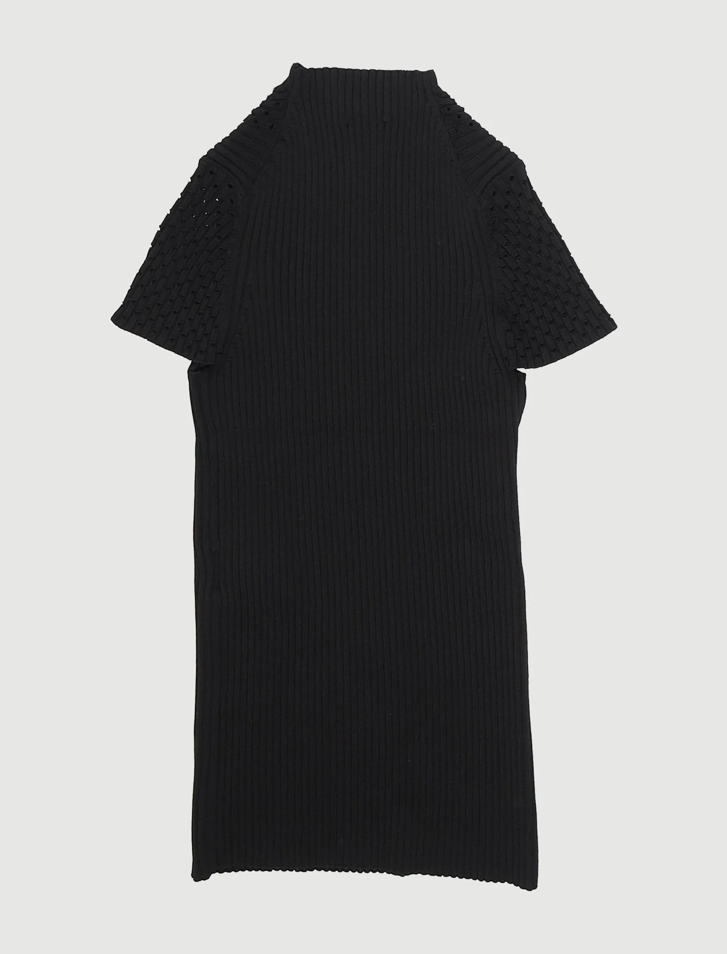 Pull En Maille Côtelée Avec Jours - Taille S/36 - Image 3