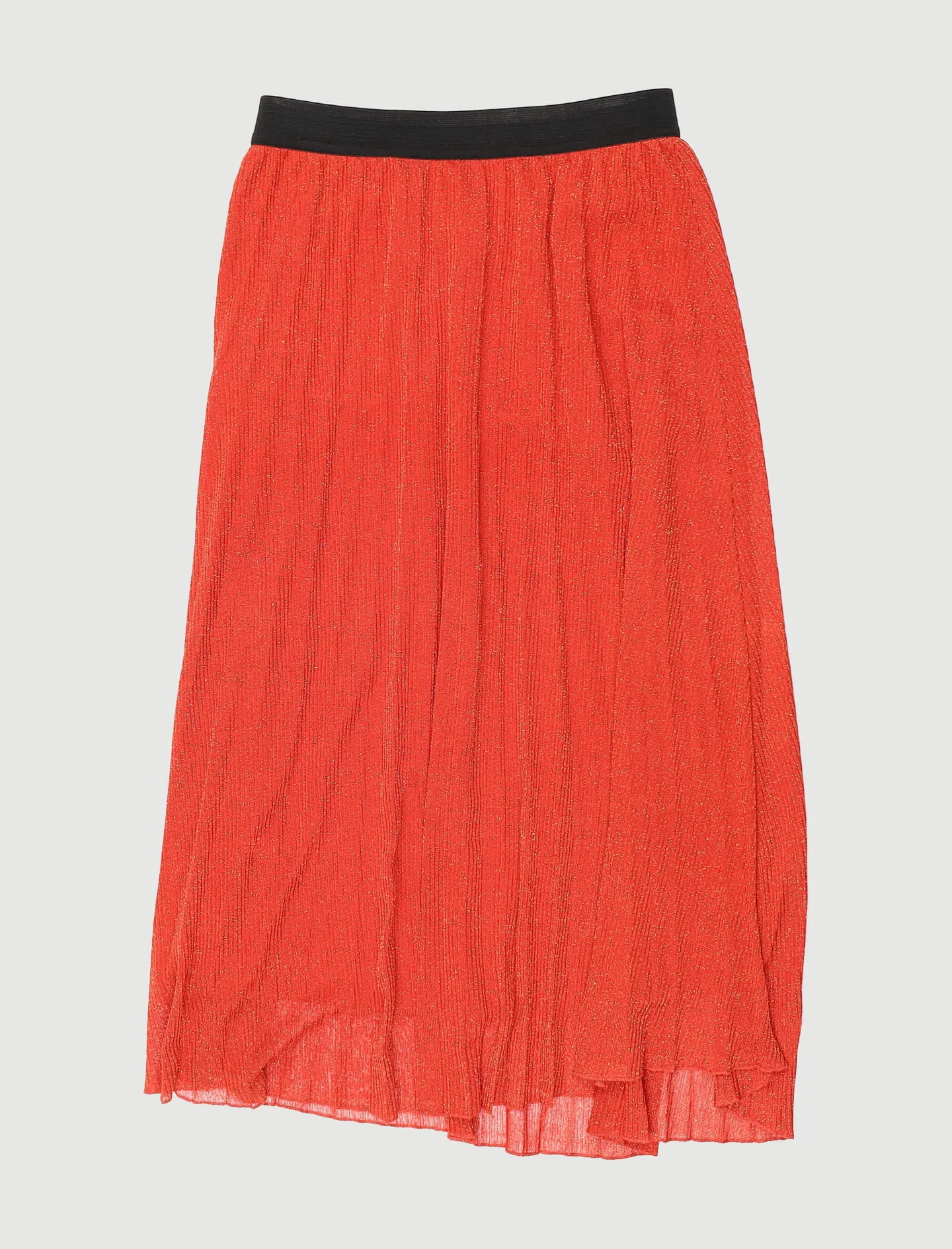 Jupe Plissée En Maille Lurex - Taille S/36 - Image 3