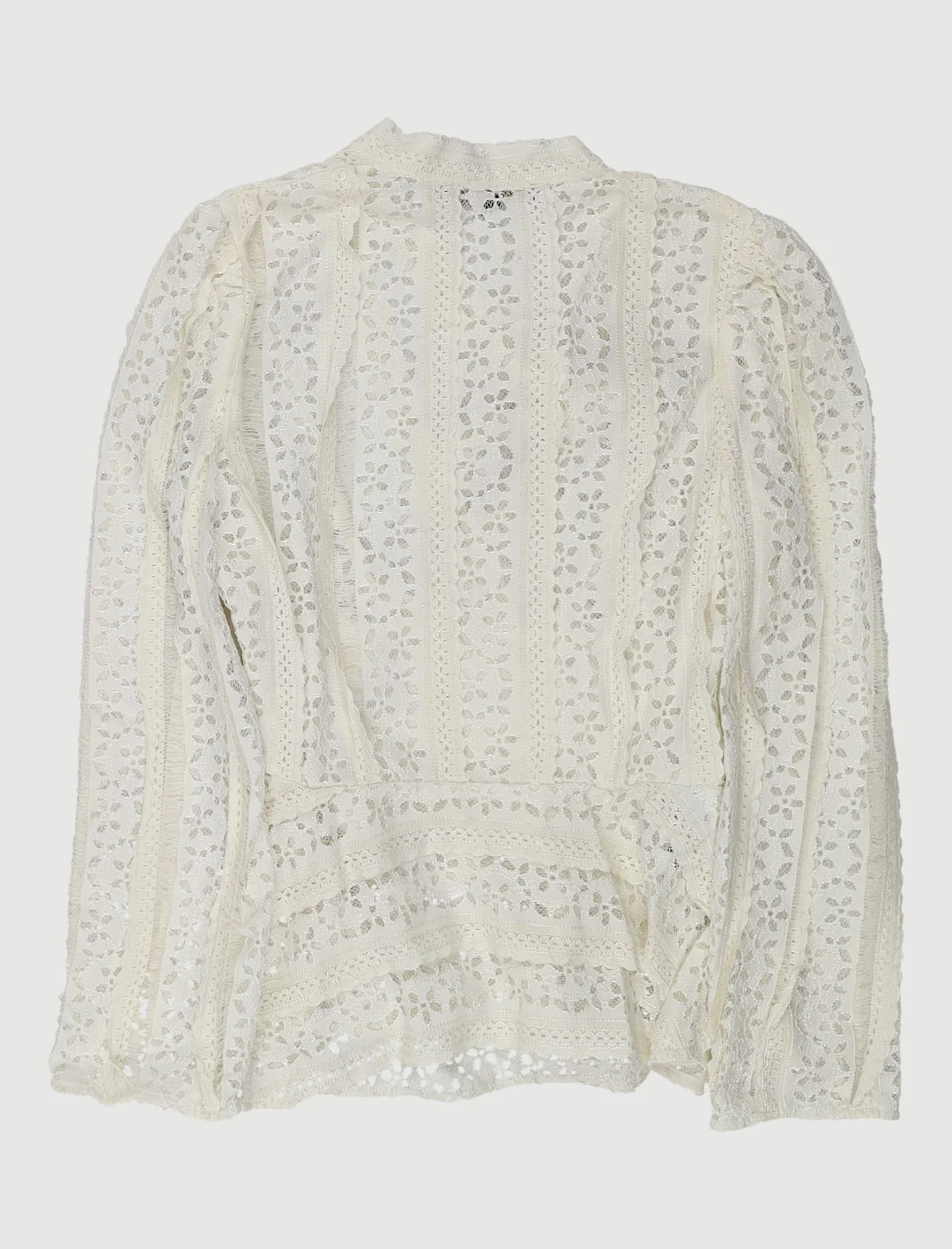 Top Brodé Avec Liens - Taille S/36 - Image 3