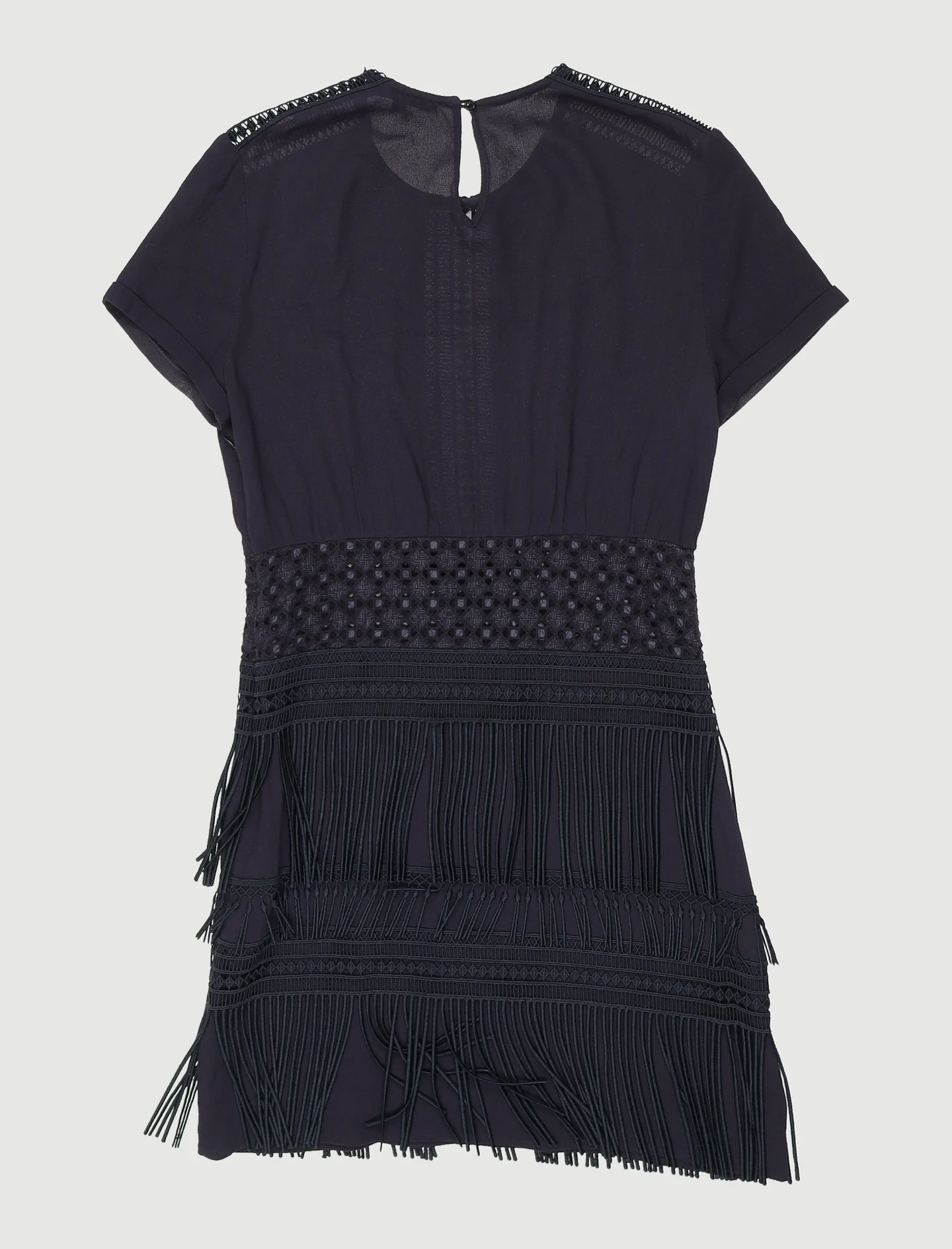 Robe À Franges Avec Broderies - Taille S/36 - Image 3