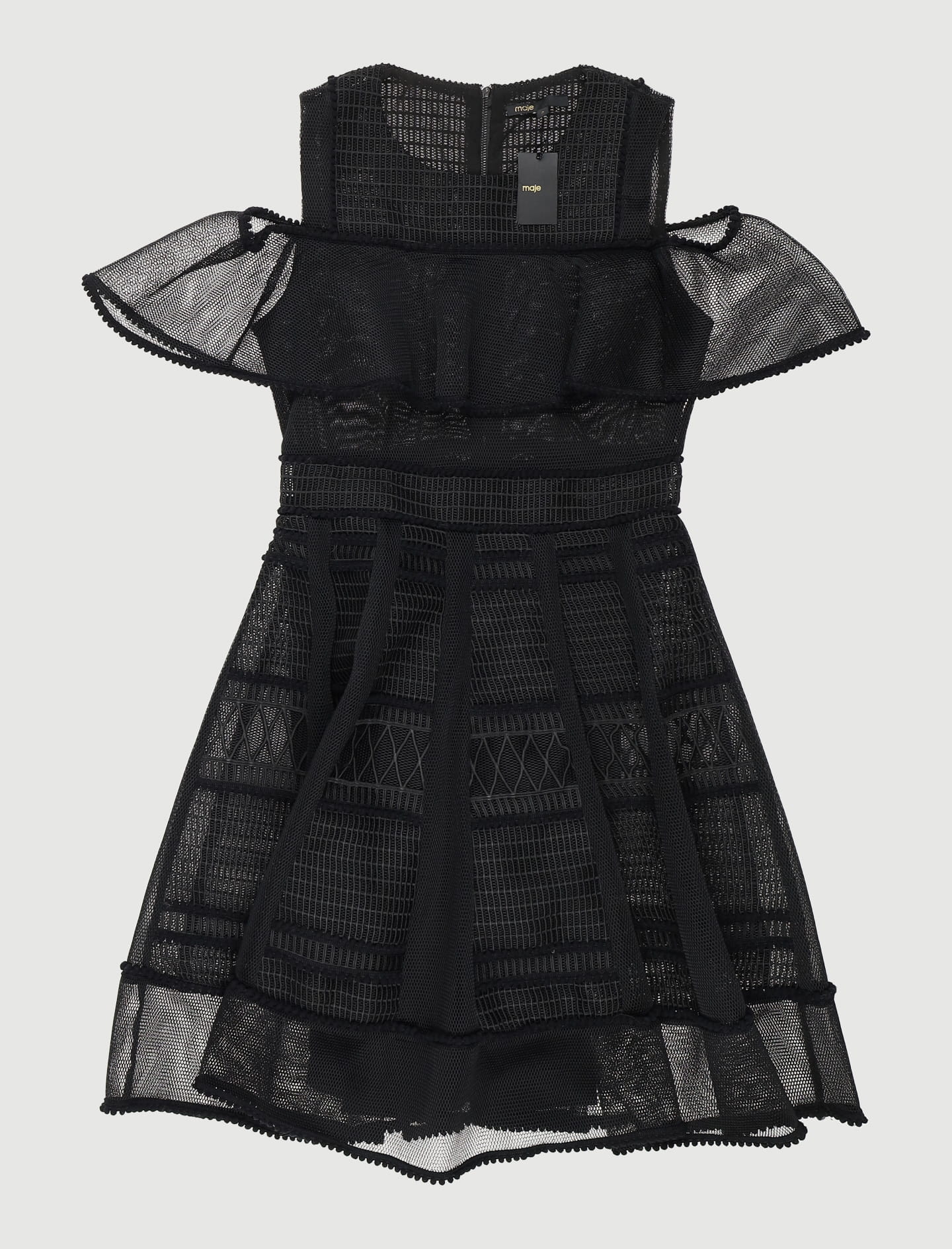 Robe Sans Manches En Maille Filet - Taille L/40 - Image 2