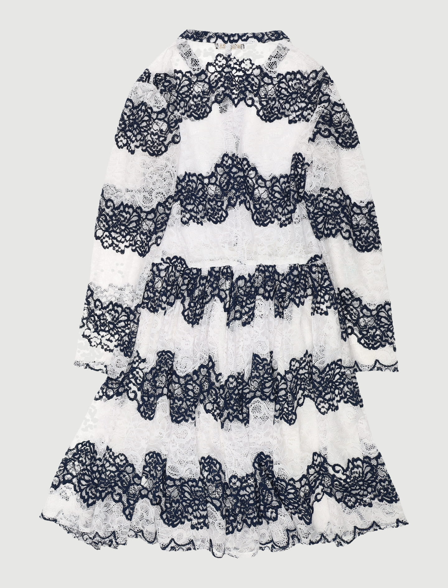 Robe En Dentelle Bicolore - Taille M/38 - Image 3