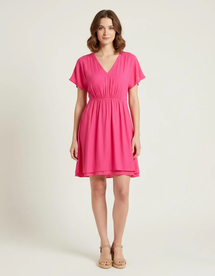 Robe Fluide Et Soyeuse - Taille M/38