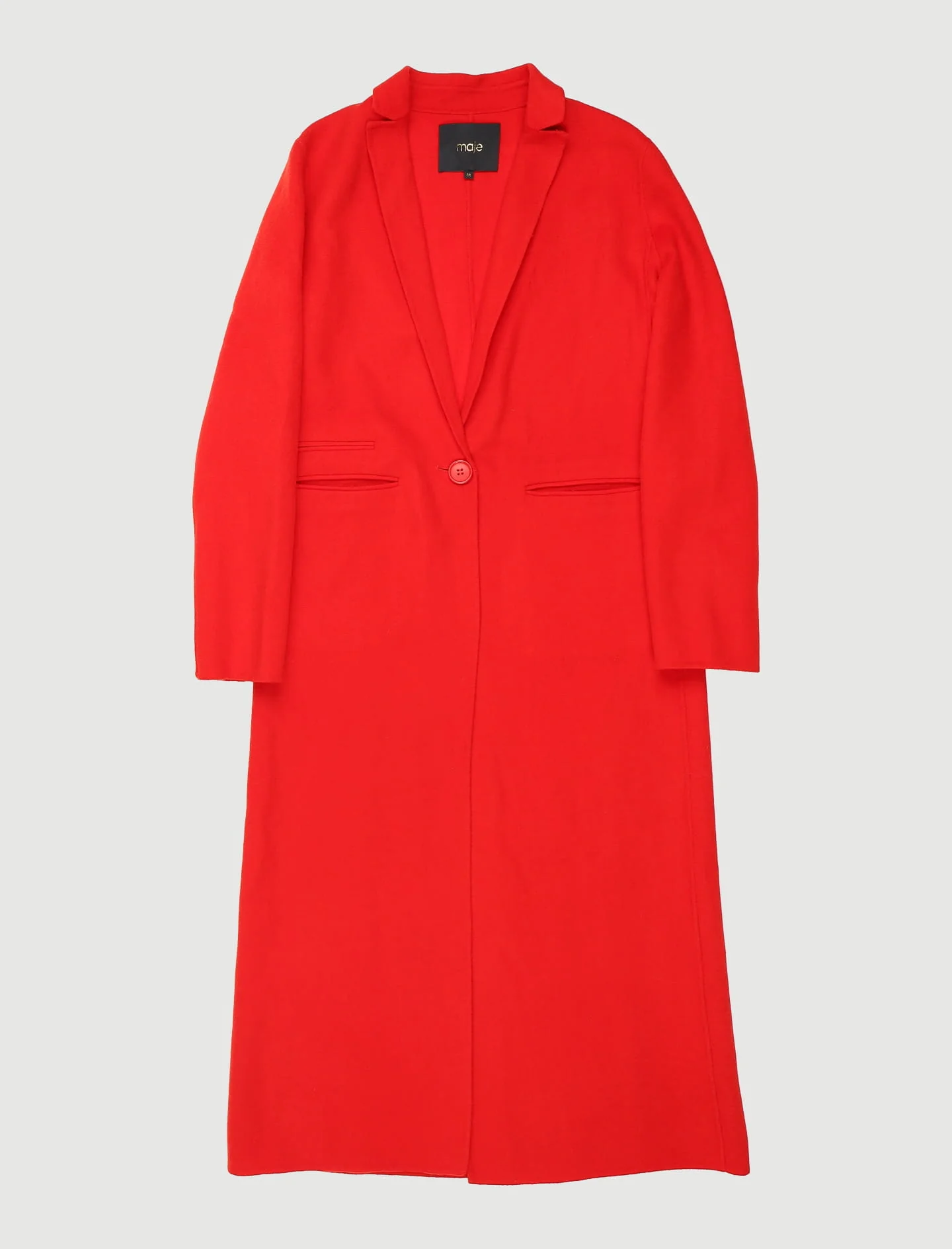 Manteau Long En Laine Double Face - Taille S/36 - Image 2