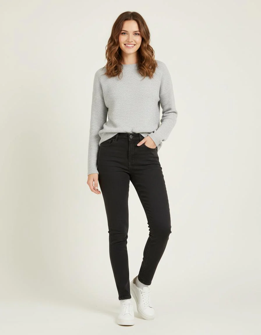 Jean Slim En Coton - Taille XS/34