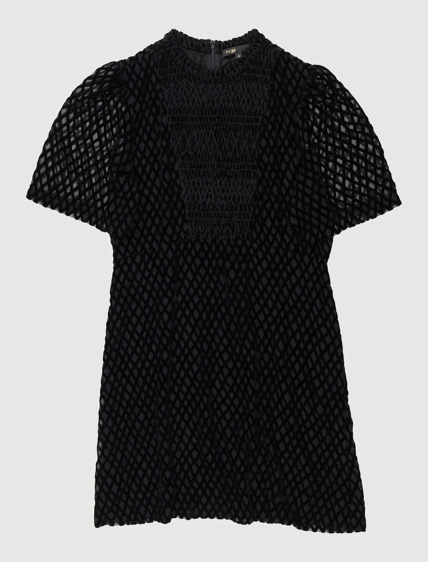Robe Courte Avec Plastron - Taille L/40 - Image 2