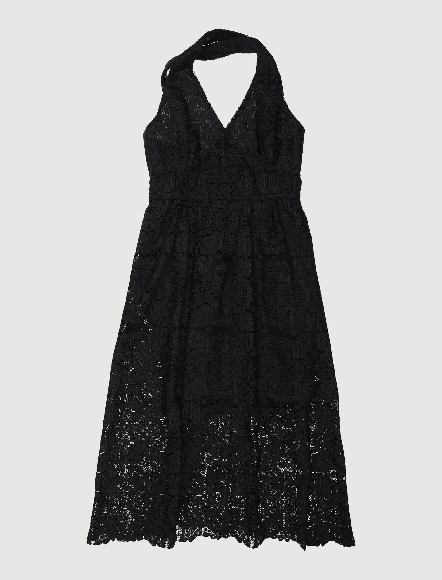Robe Longue En Guipure De Dentelle - Taille M/38 - Image 2