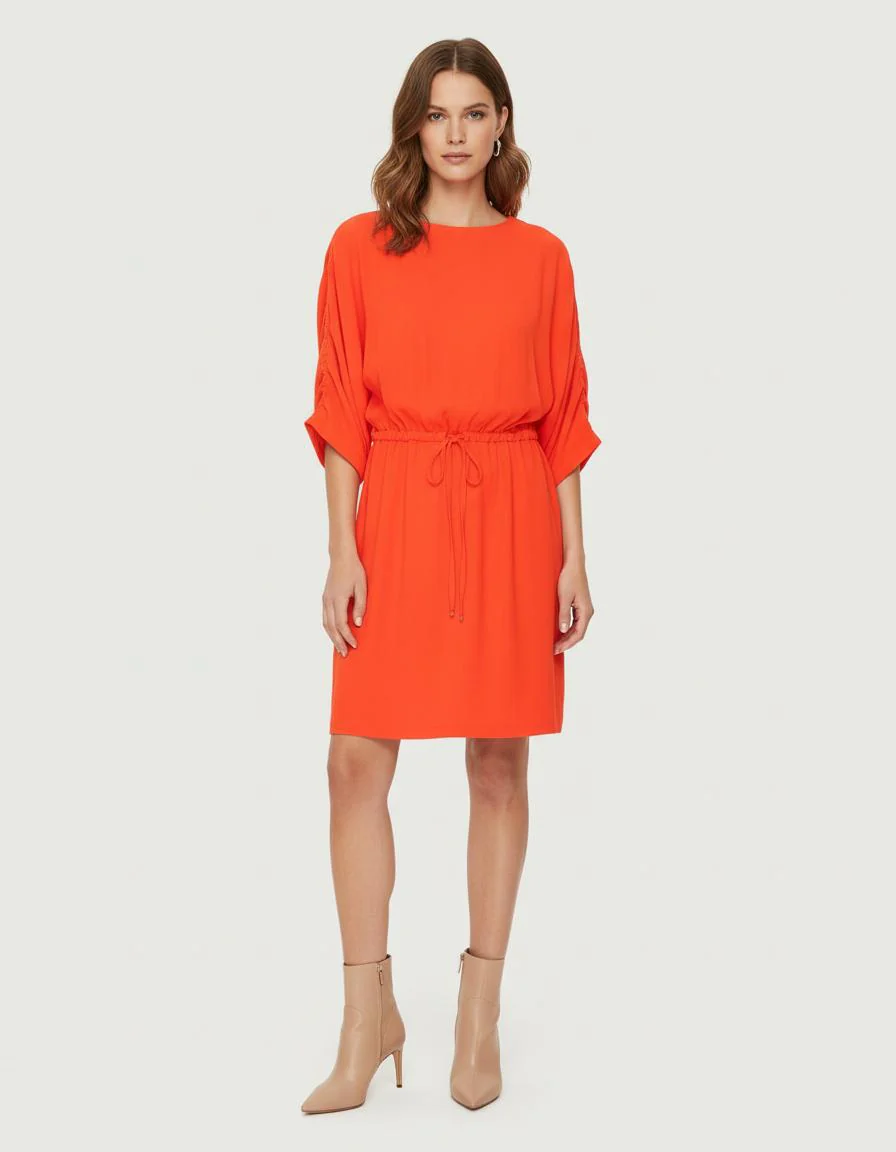 Robe-Tunique Avec Liens Coulissants - Taille S/36