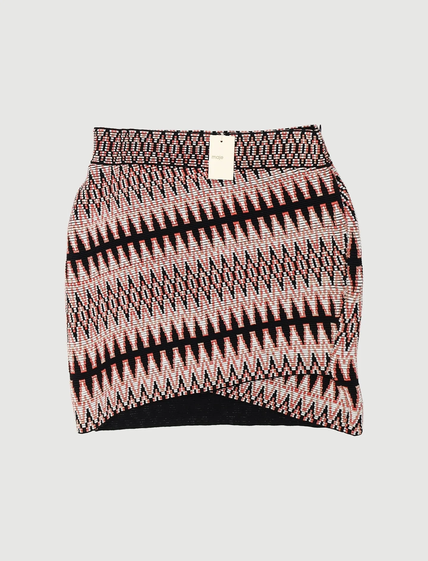 Jupe Courte En Jacquard - Taille M/38 - Image 2