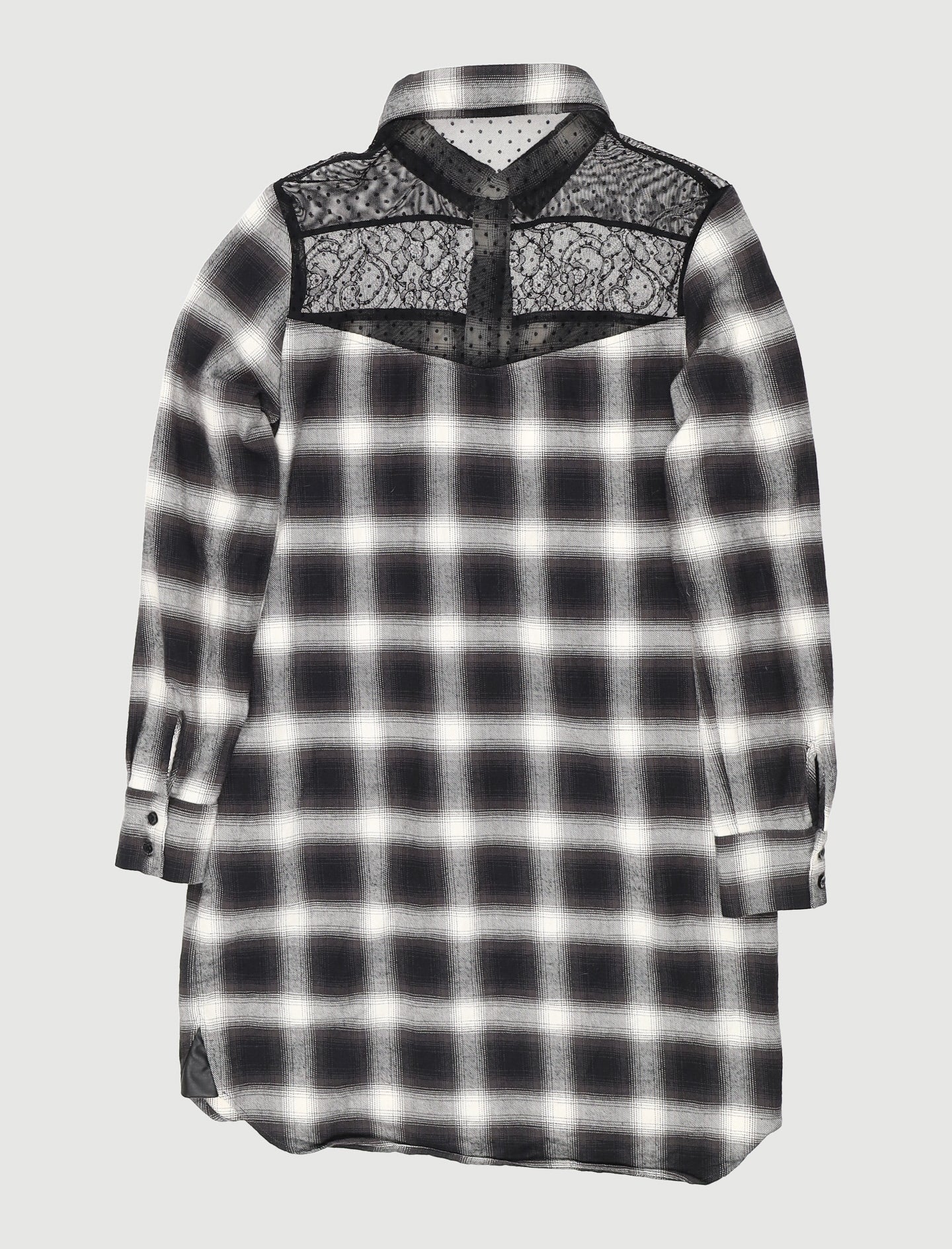 Robe Chemise Avec Détails En Dentelle - Taille M/38 - Image 3
