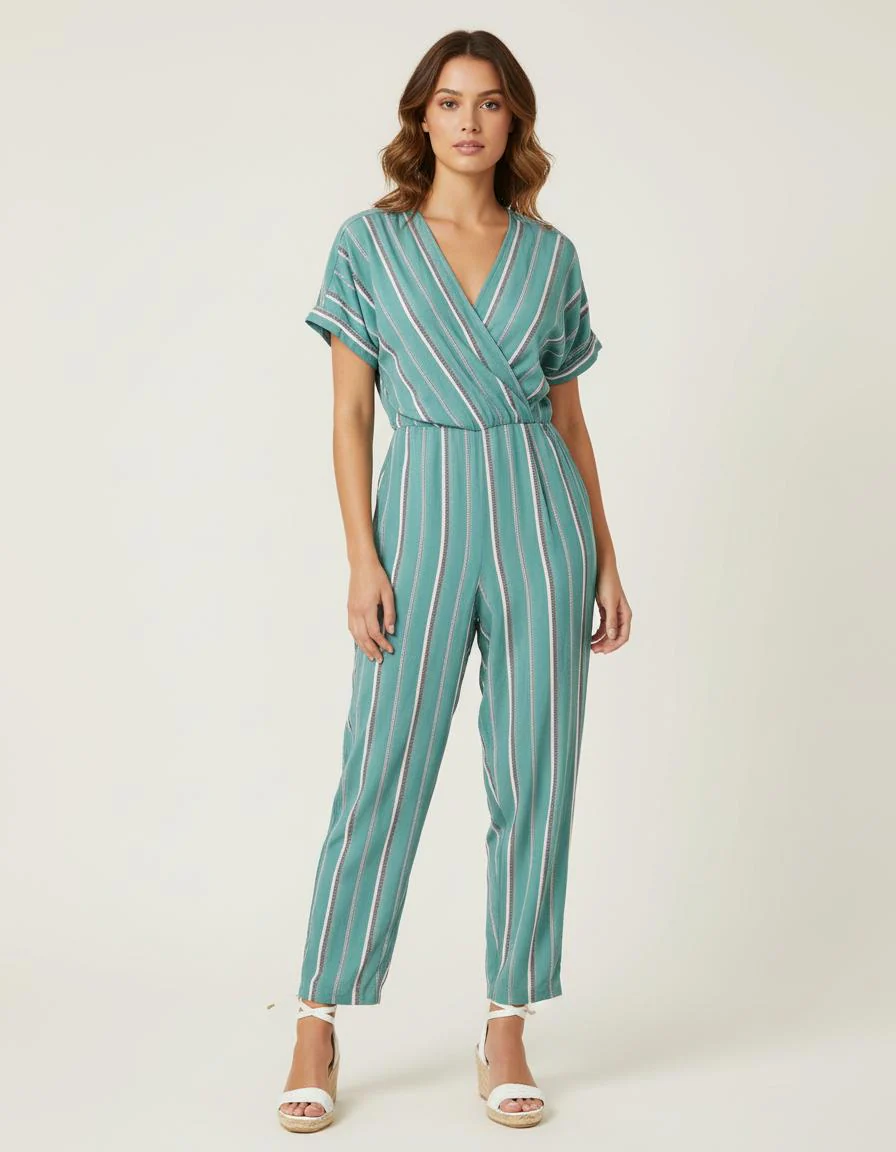 Combinaison-Pantalon En Jacquard - Taille XS/34