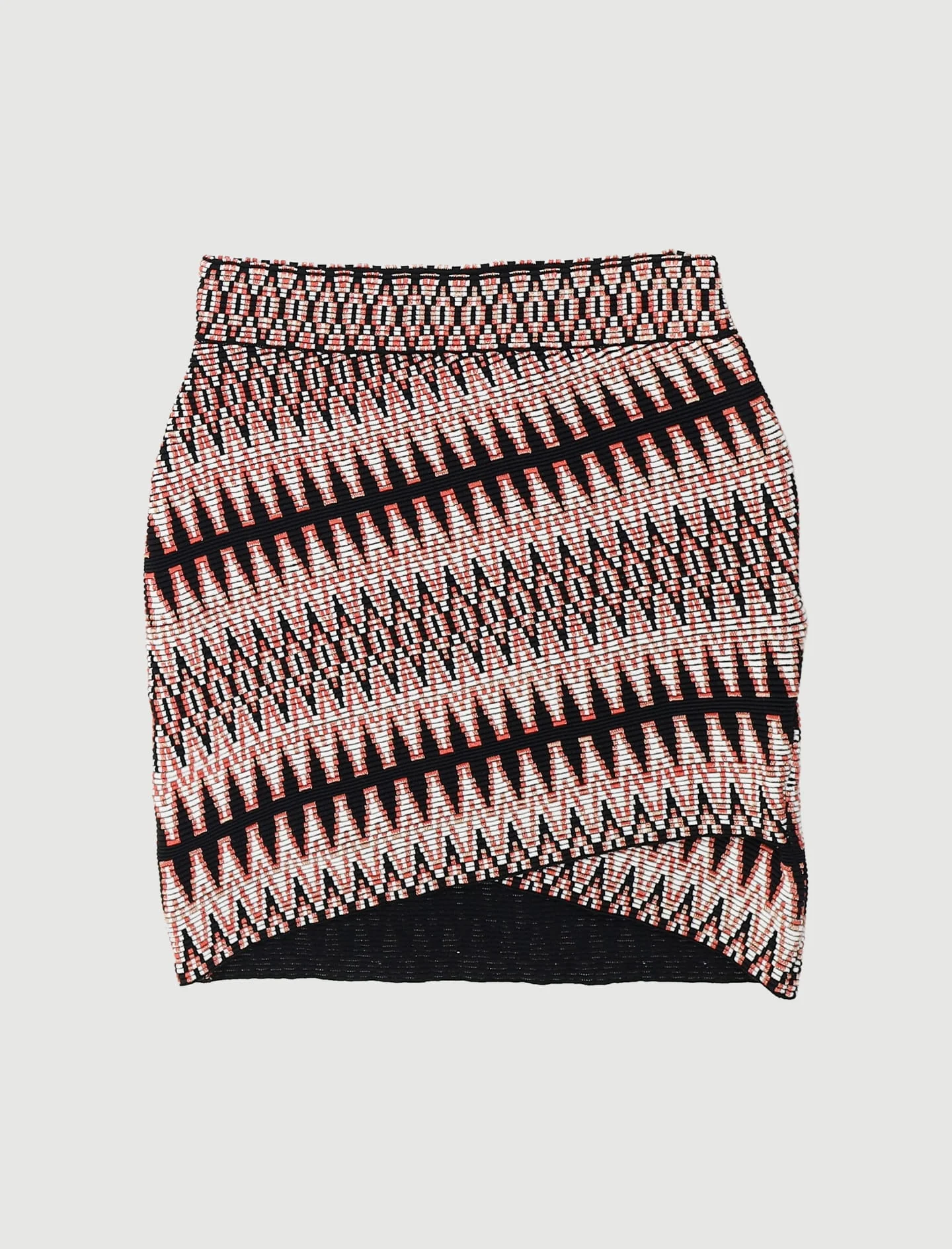 Jupe Courte En Jacquard - Taille S/36 - Image 2