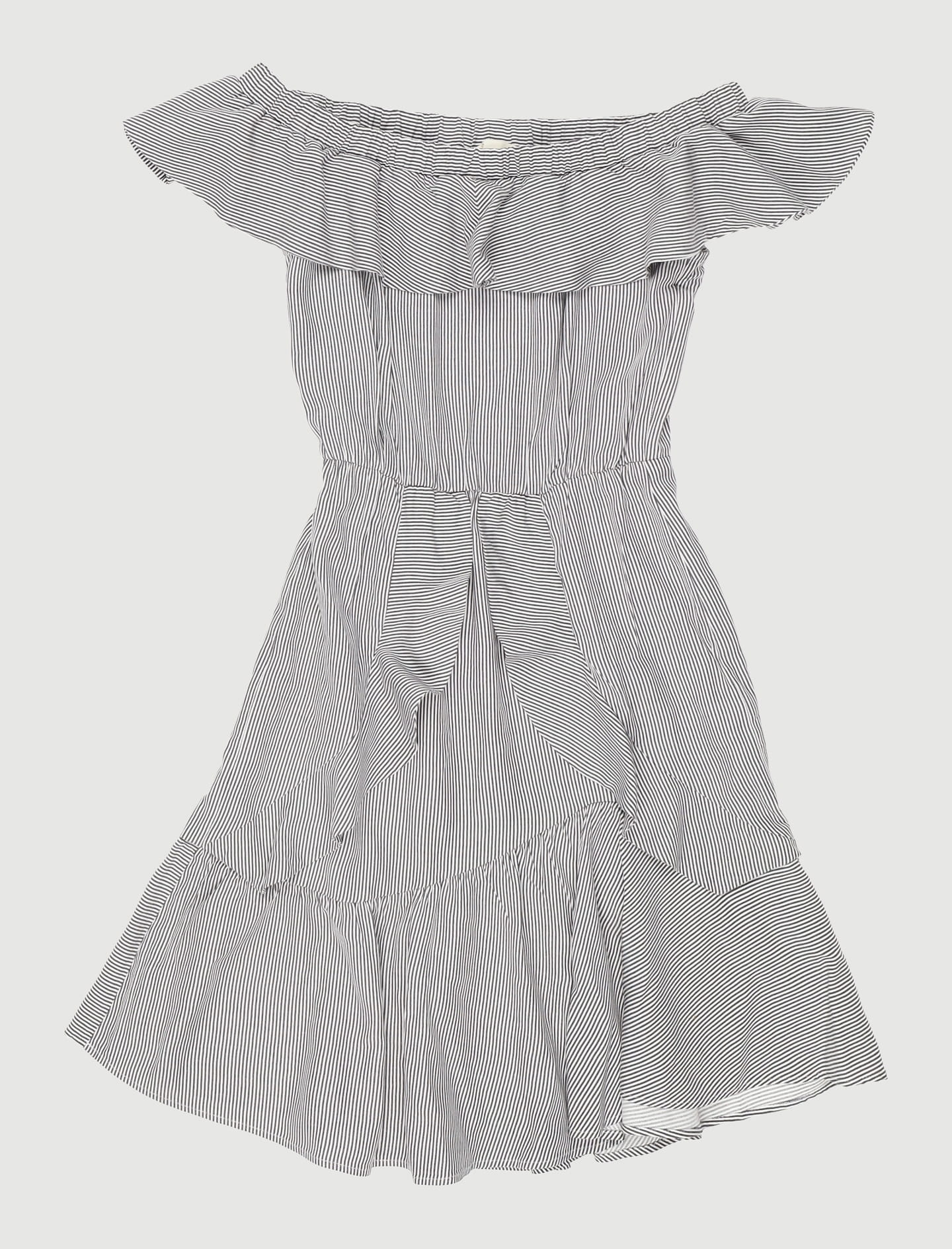 Robe Courte À Rayures - Taille S/36 - Image 2