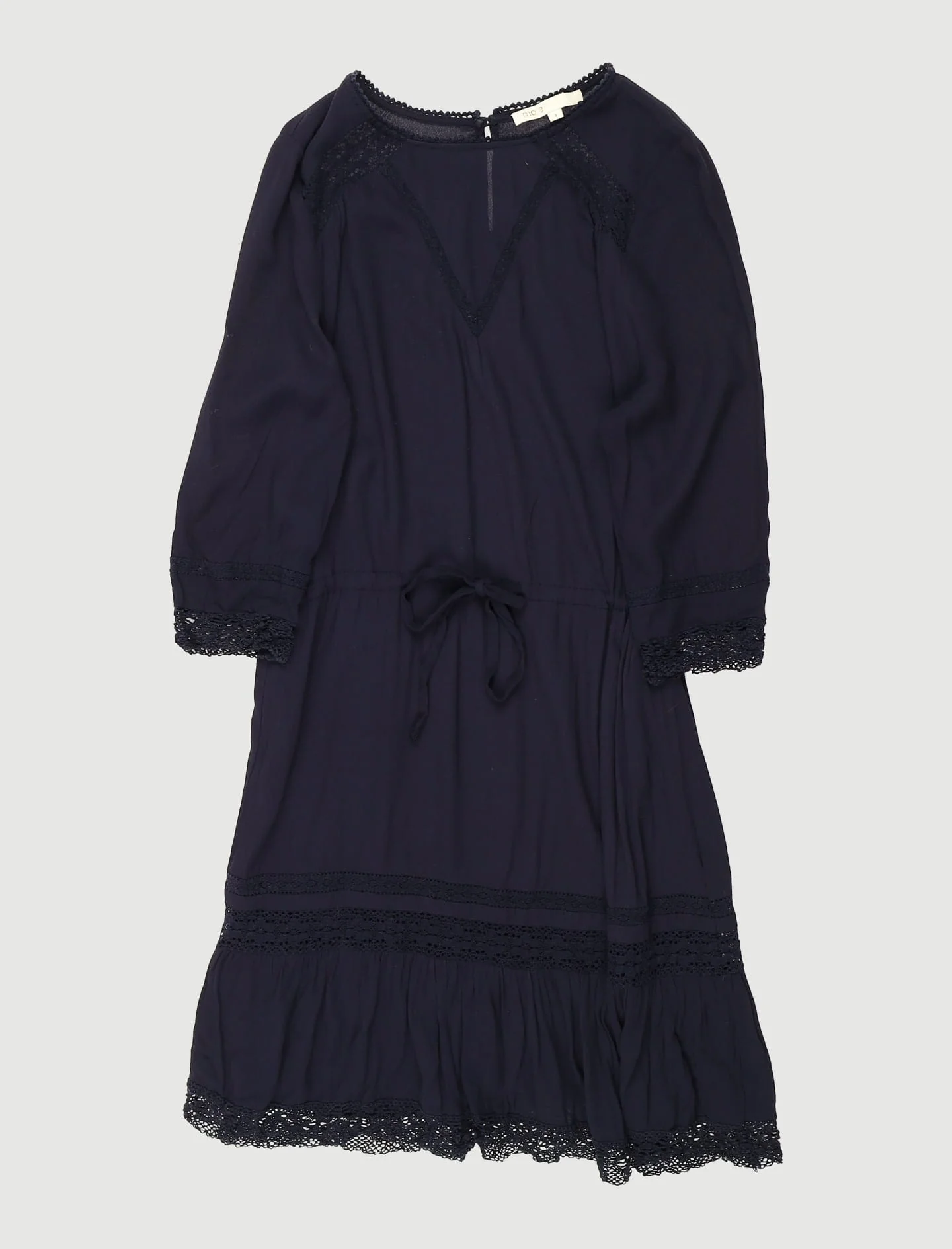 Robe Fluide Avec Dentelle - Taille S/36 - Image 2