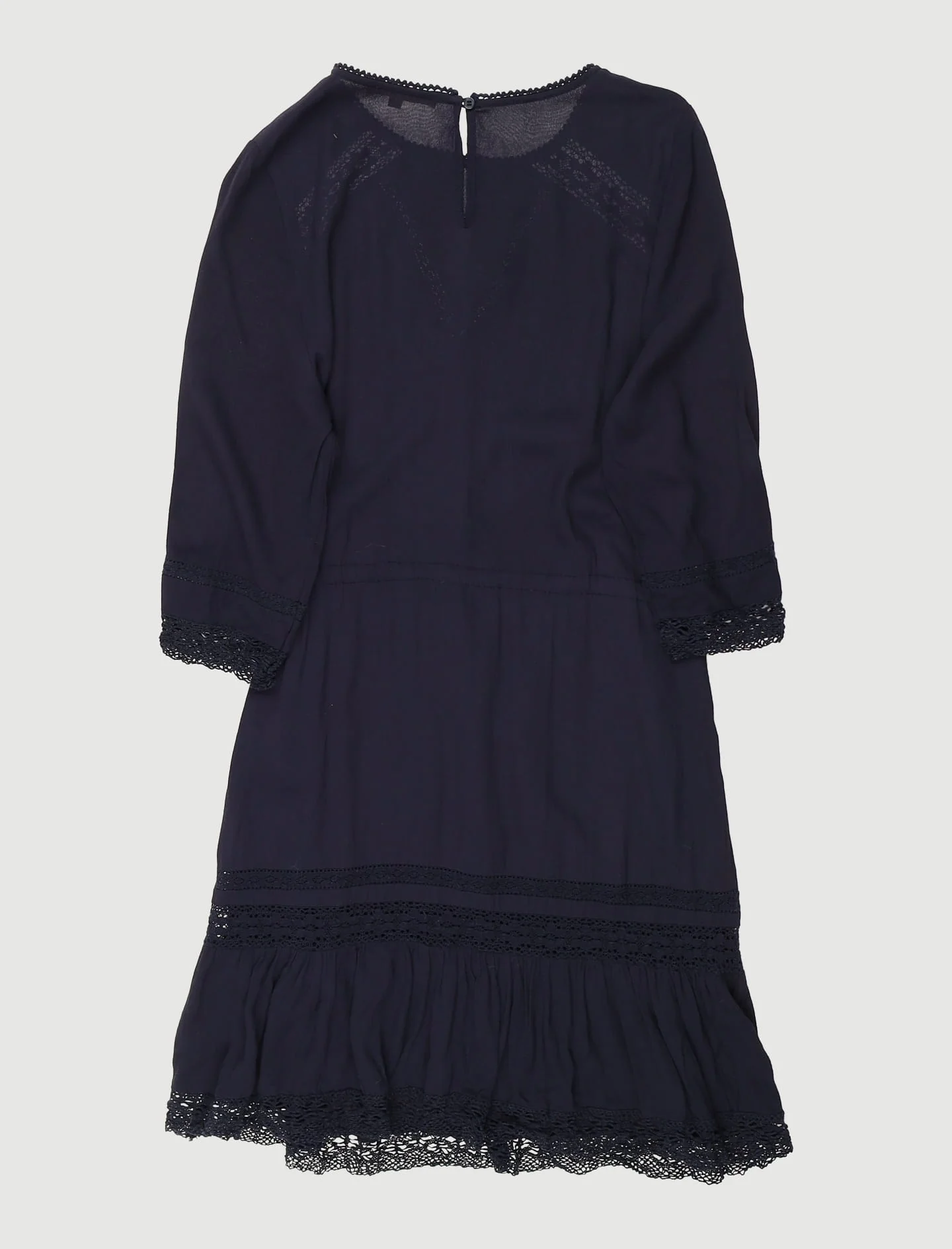 Robe Fluide Avec Dentelle - Taille S/36 - Image 3