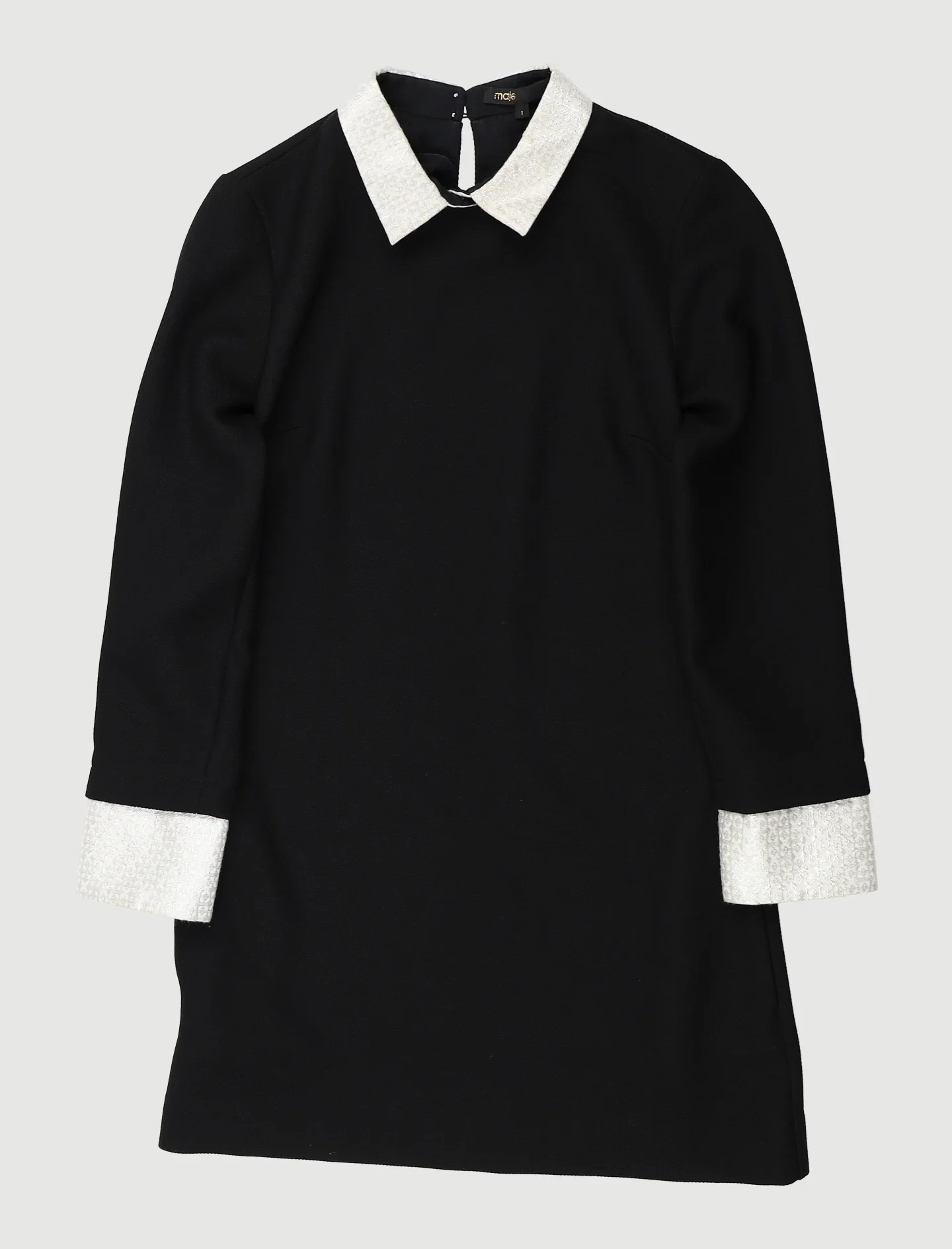 Robe Courte Effet Trompe-L'Oeil - Taille S/36 - Image 2