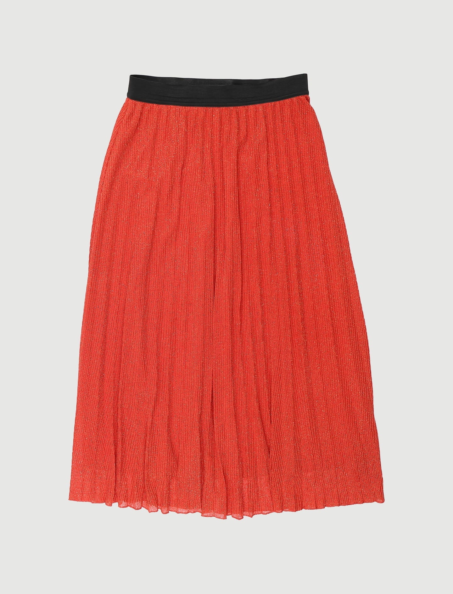 Jupe Plissée En Maille Lurex - Taille S/36 - Image 2