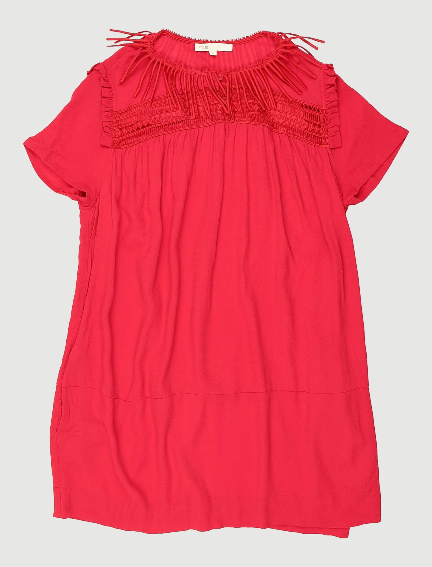 Robe Fluide Avec Broderies - Taille M/38 - Image 2