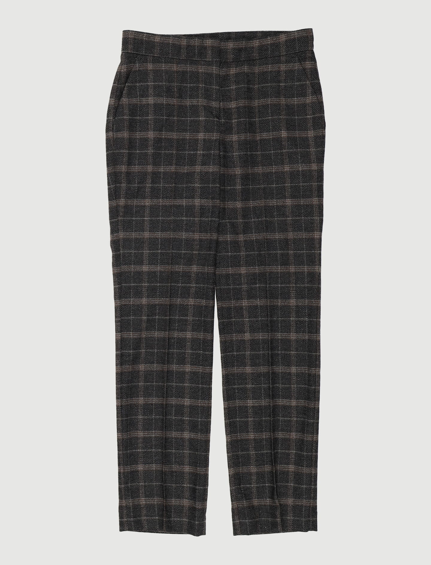 Pantalon Cigarette En Tartan - Taille XS/34 - Image 2