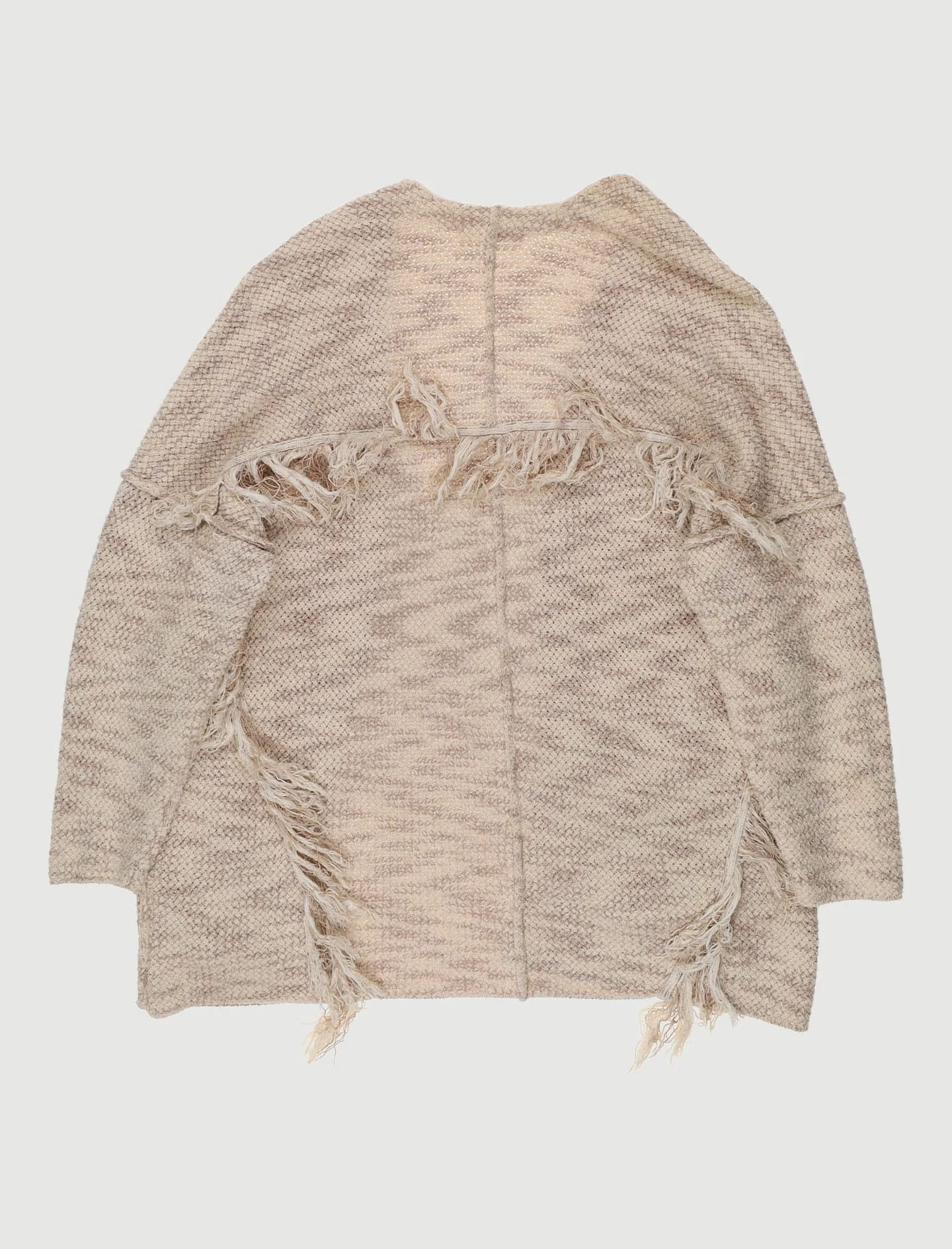 Cardigan Oversized En Maille Chinée - Taille S/36 - Image 3