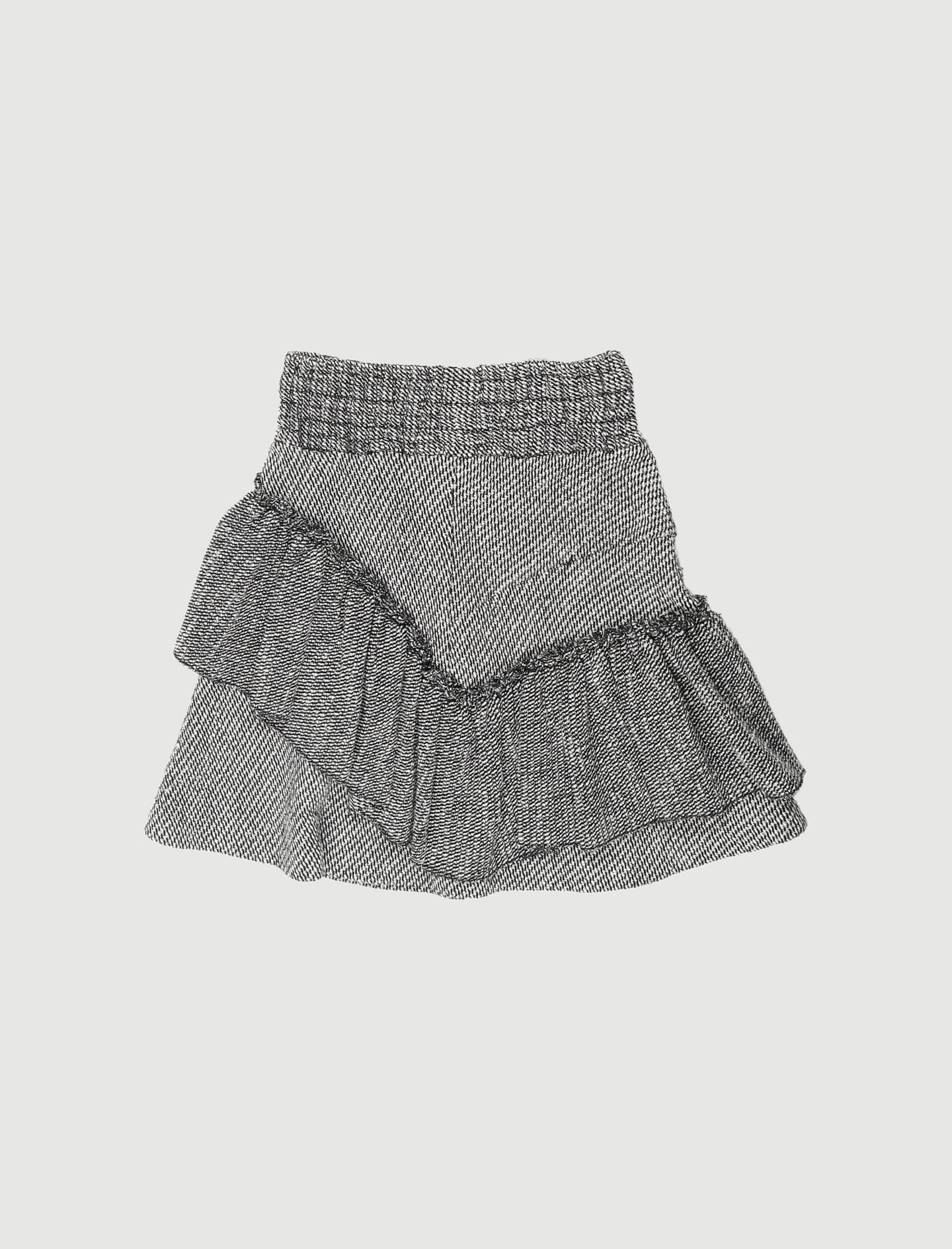 Jupe Jacquard Avec Volants - Taille L/40 - Image 3