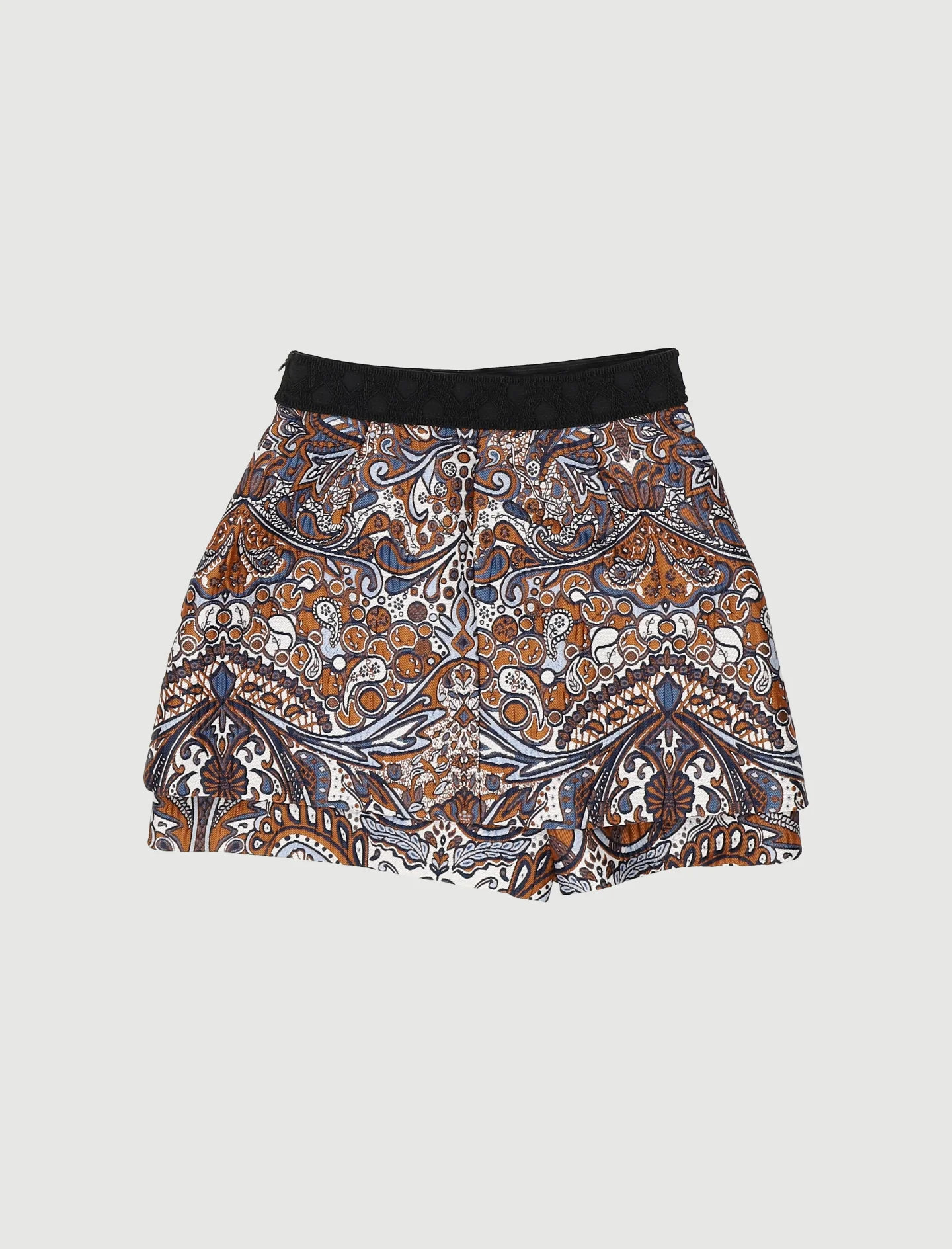 Short Effet 2 En 1 En Jacquard - Taille XS/34 - Image 3