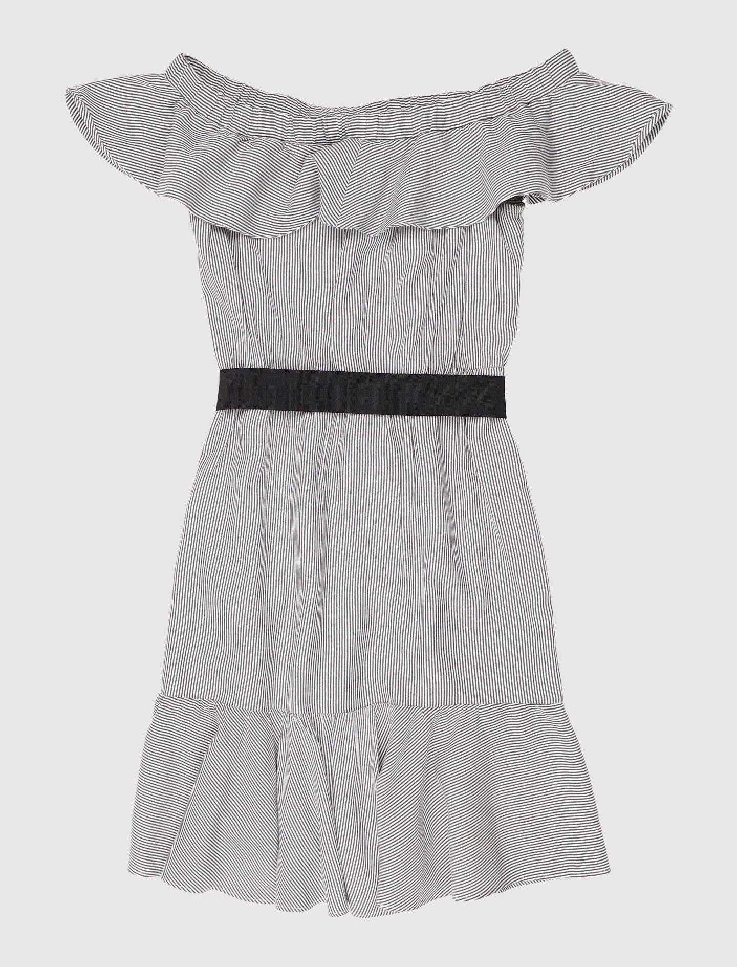Robe Courte À Rayures - Taille S/36 - Image 3