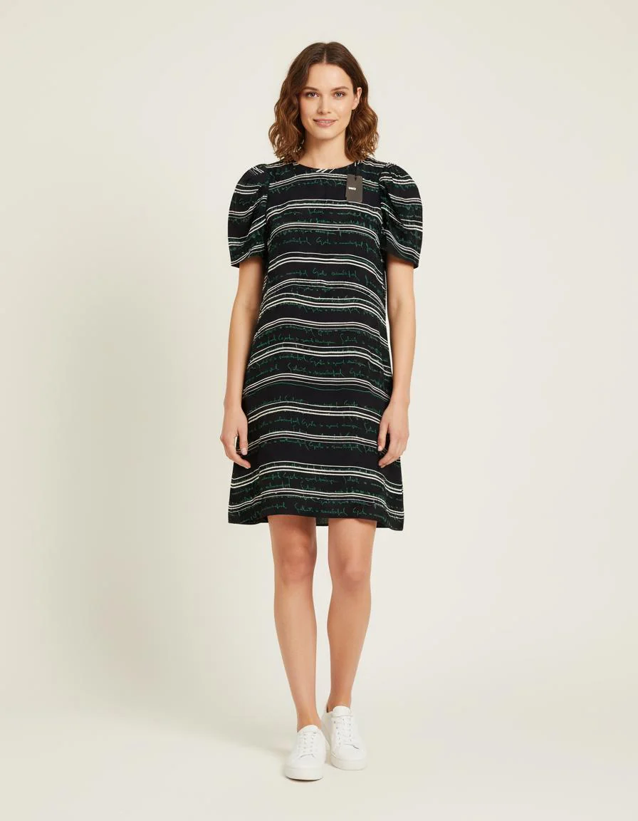 Robe Courte Avec Inscriptions - Taille S/36