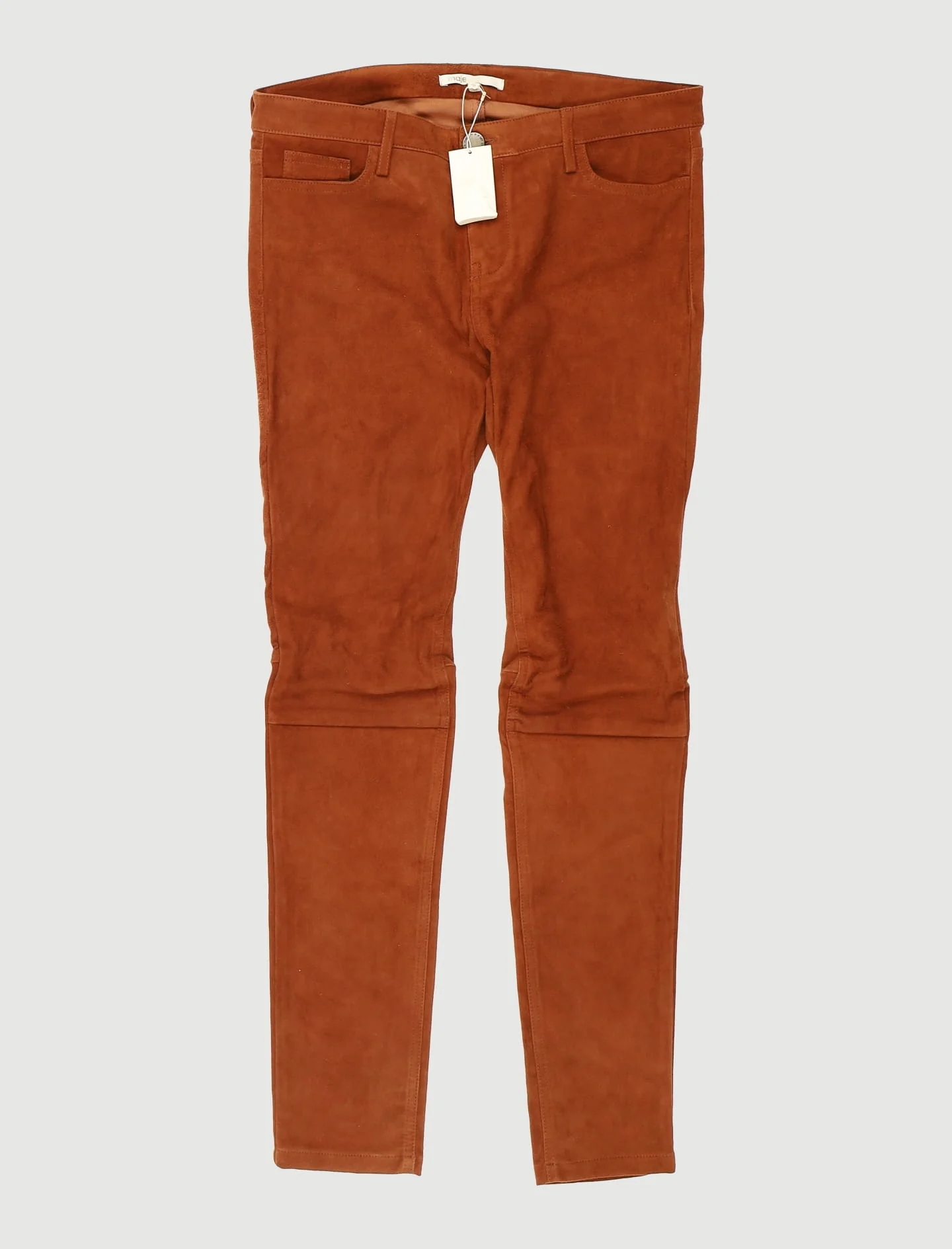 Pantalon En Chèvre Velours - Taille L/40 - Image 2