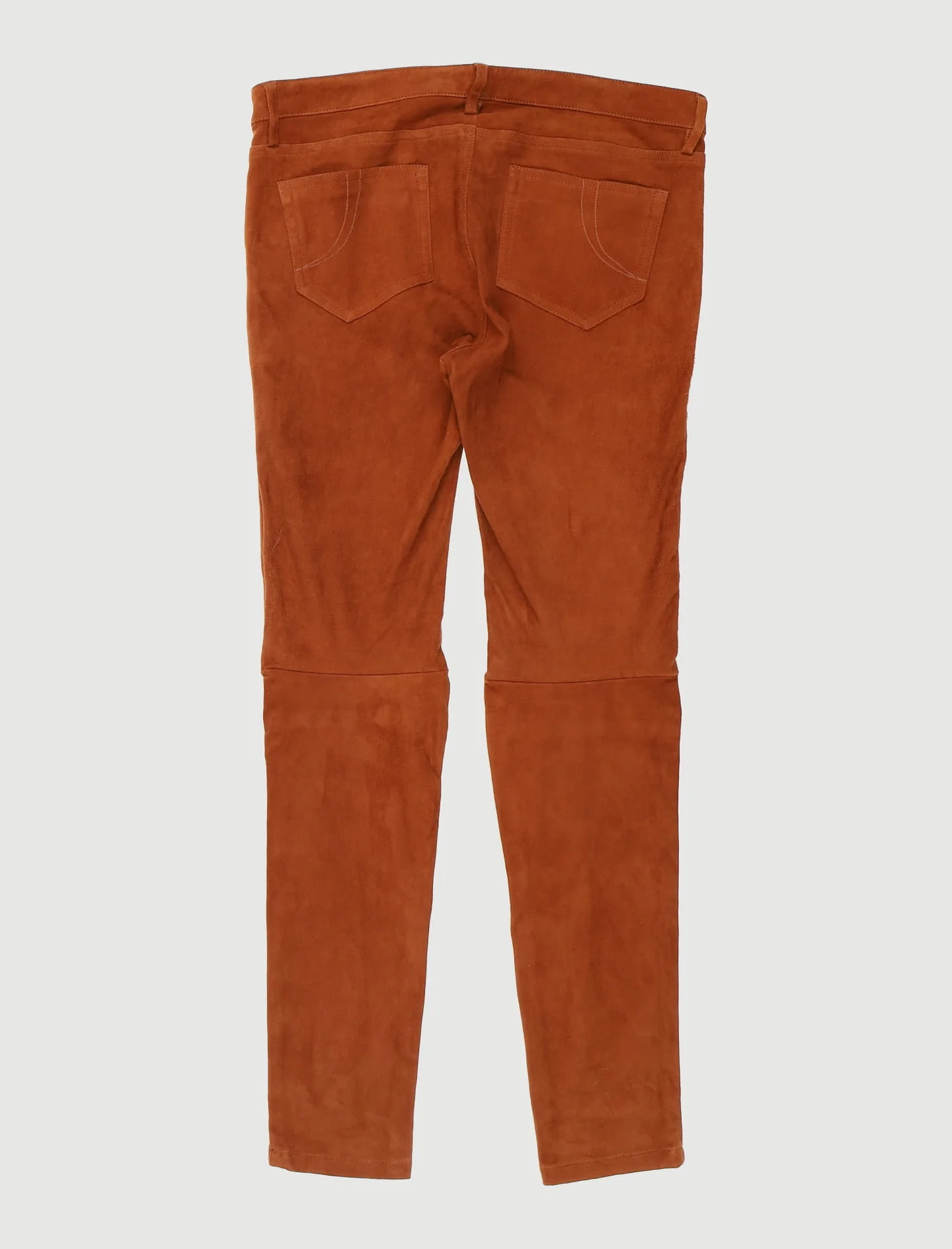 Pantalon En Chèvre Velours - Taille L/40 - Image 3