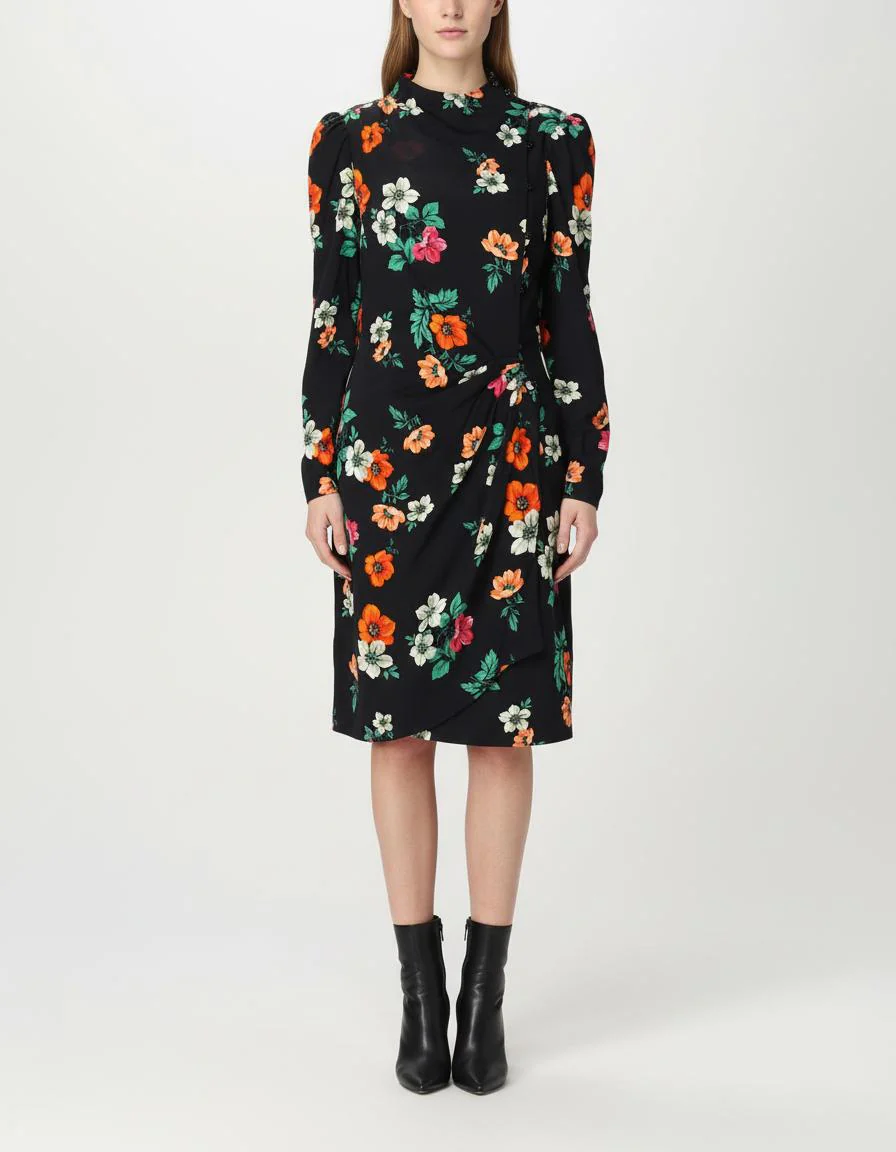 Robe Portefeuille Imprimée - Taille L/40