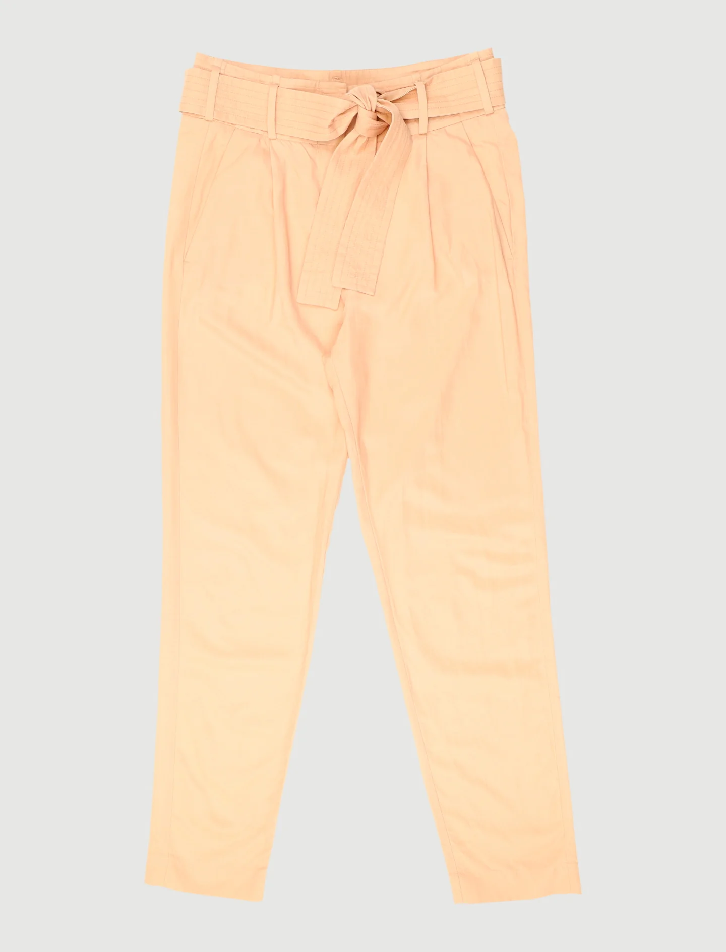 Pantalon Carotte Avec Ceinture - Taille M/38 - Image 2