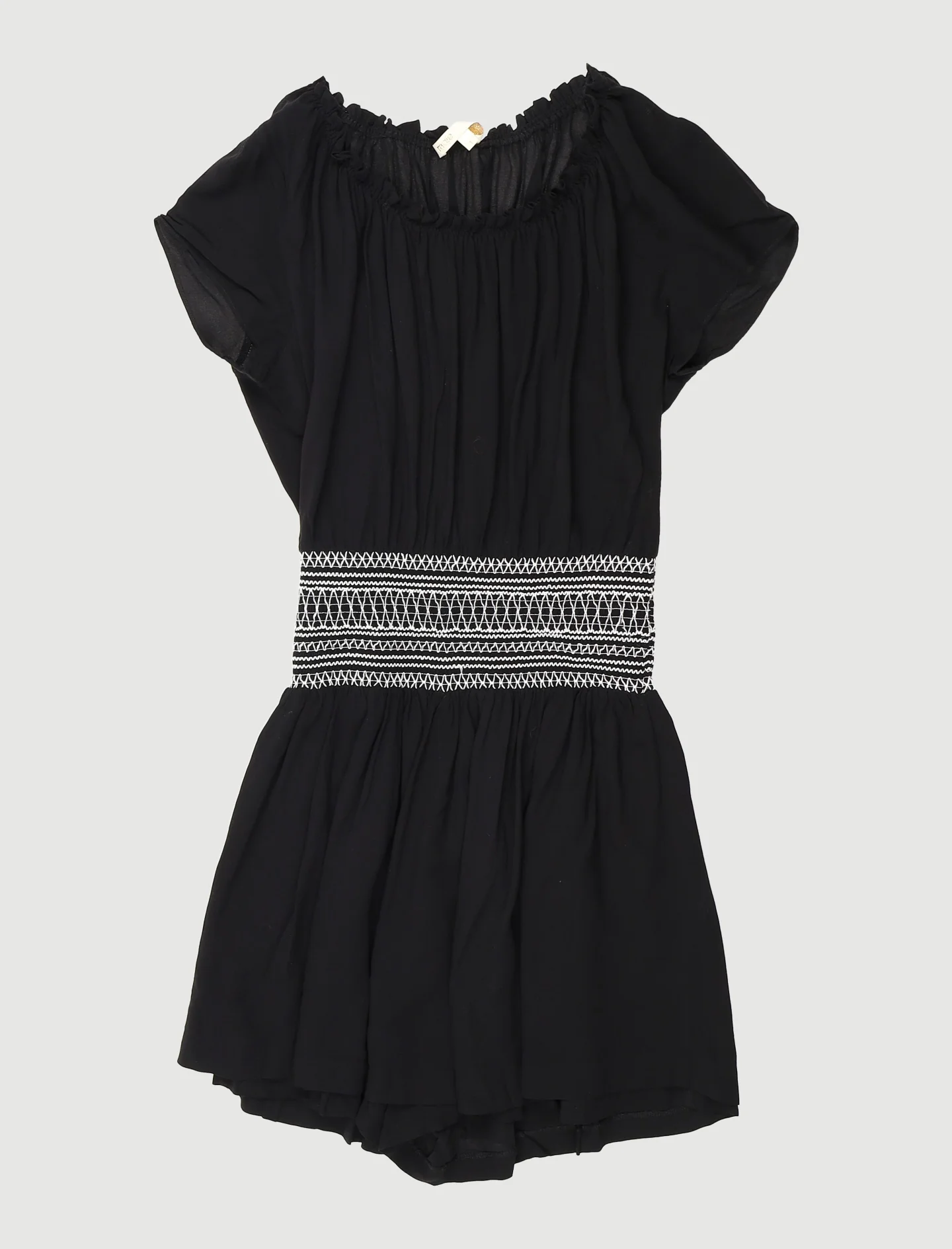 Combi-Short Avec Smocks - Taille S/36 - Image 2