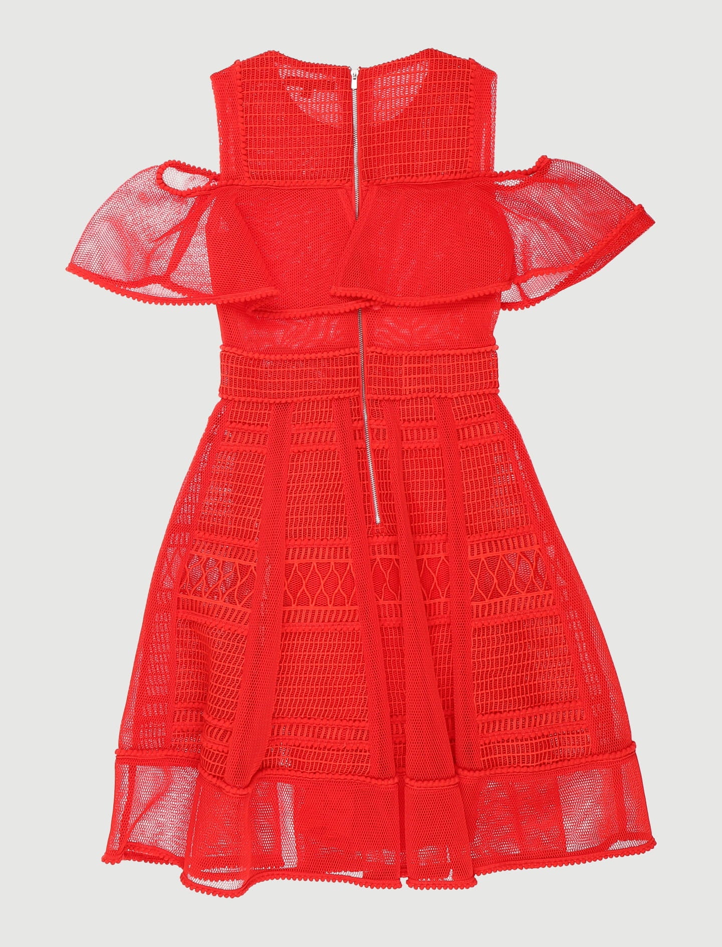 Robe Sans Manches En Maille Filet - Taille S/36 - Image 3