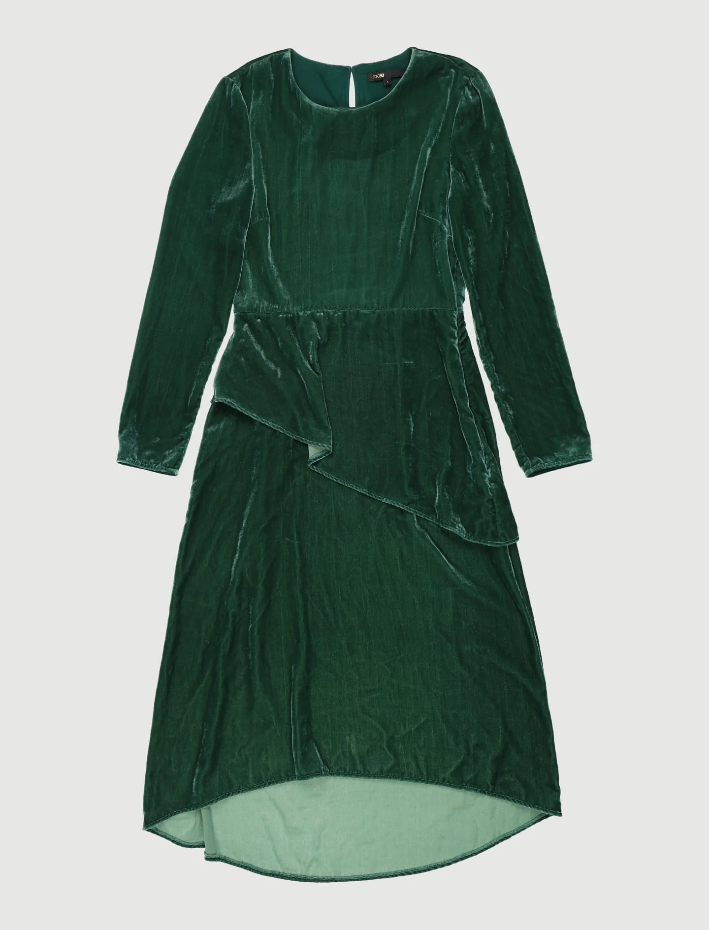 Robe Longue En Velours - Taille S/36 - Image 2