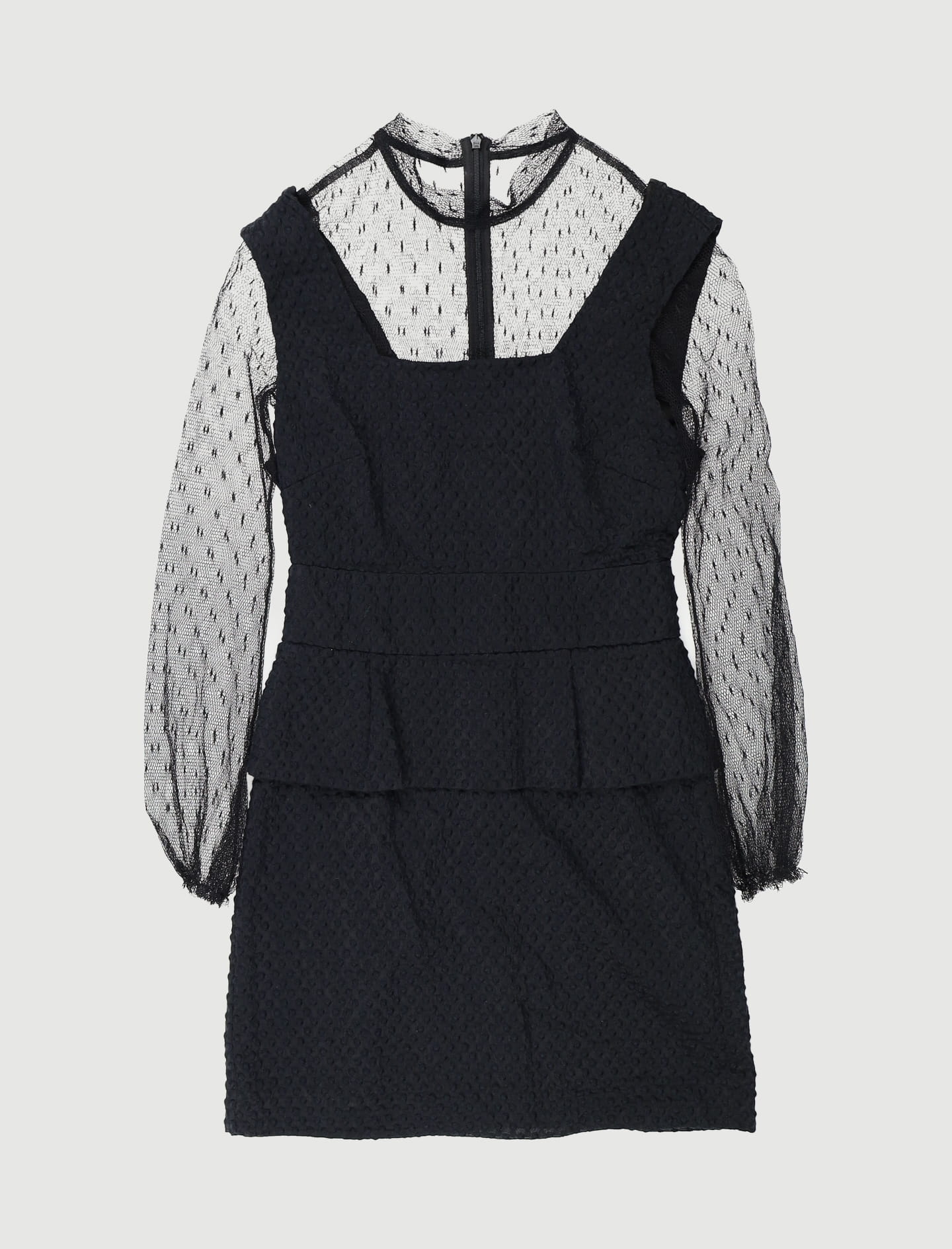 Robe Bimatière En Plumetis - Taille S/36 - Image 2