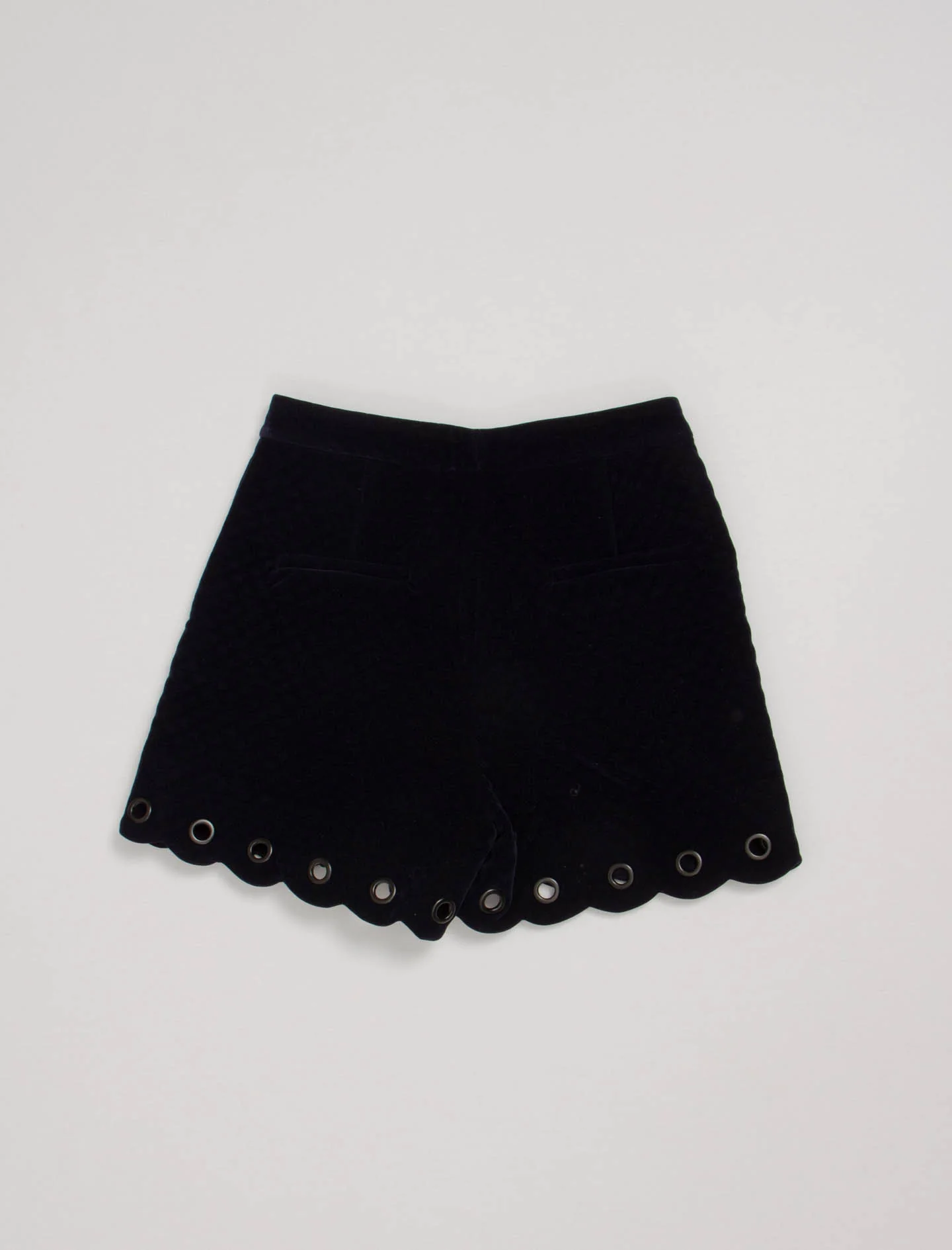 Short En Velours Matelassé - Taille XS/34 - Image 3