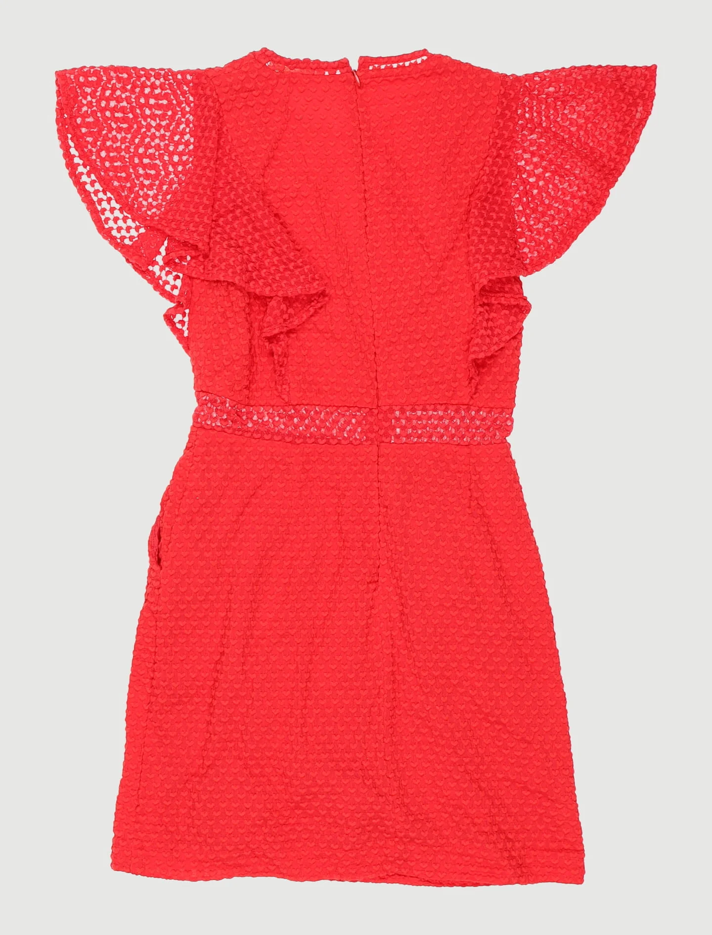 Robe Droite En Dentelle Fantaisie - Taille S/36 - Image 3