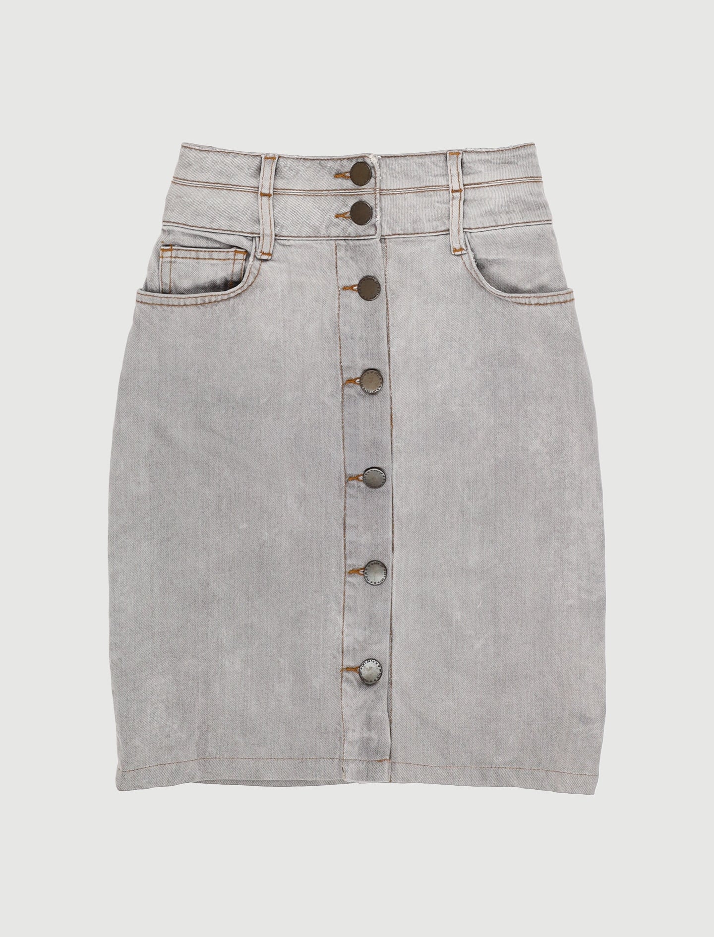 Jupe Crayon En Jean - Taille XS/34 - Image 2