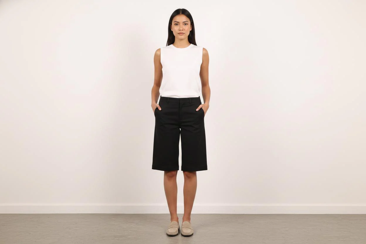 Bermuda Noir - Taille S/36