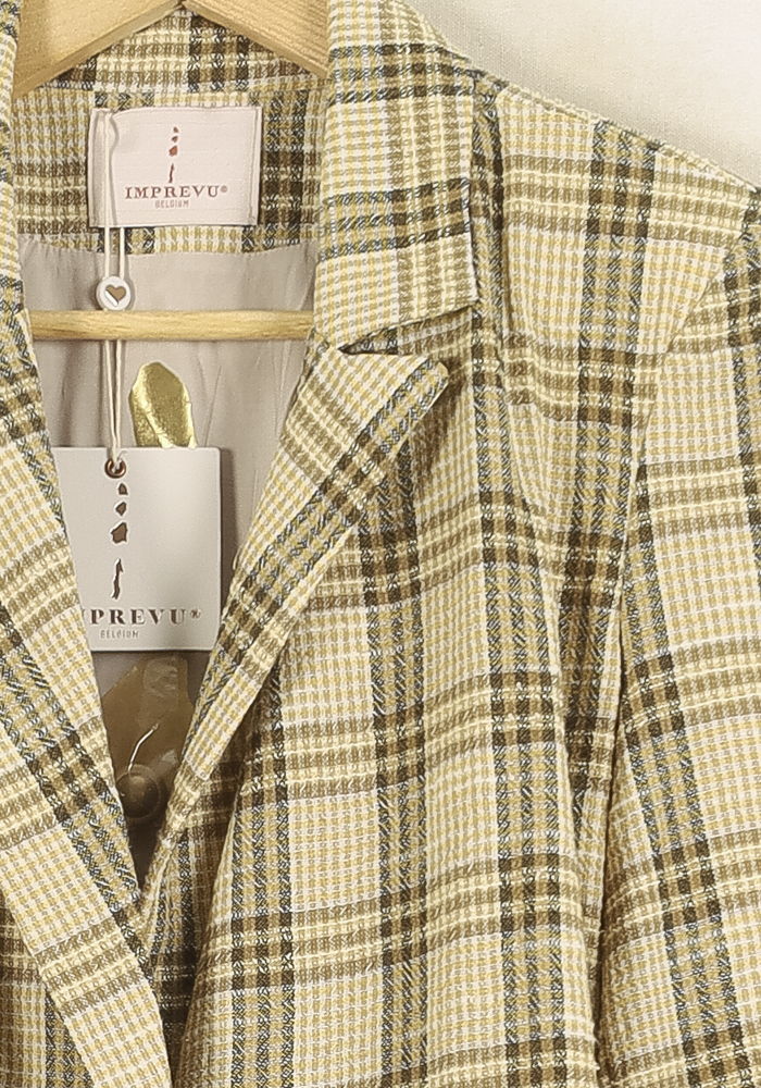 Blazer Beige et Marron - Taille S/36 - Image 3