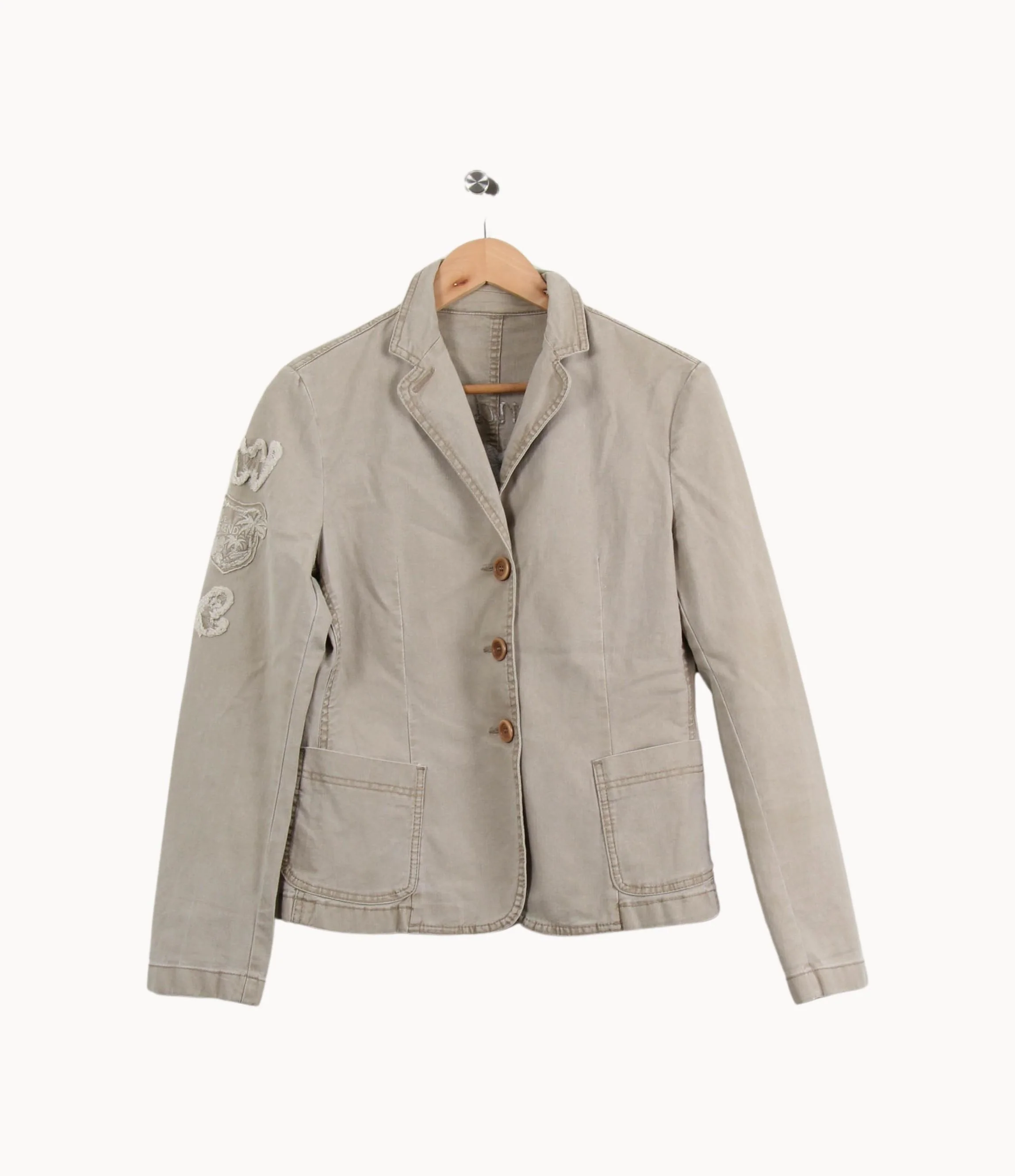 Blazer Beige - Taille L/40 - Image 2