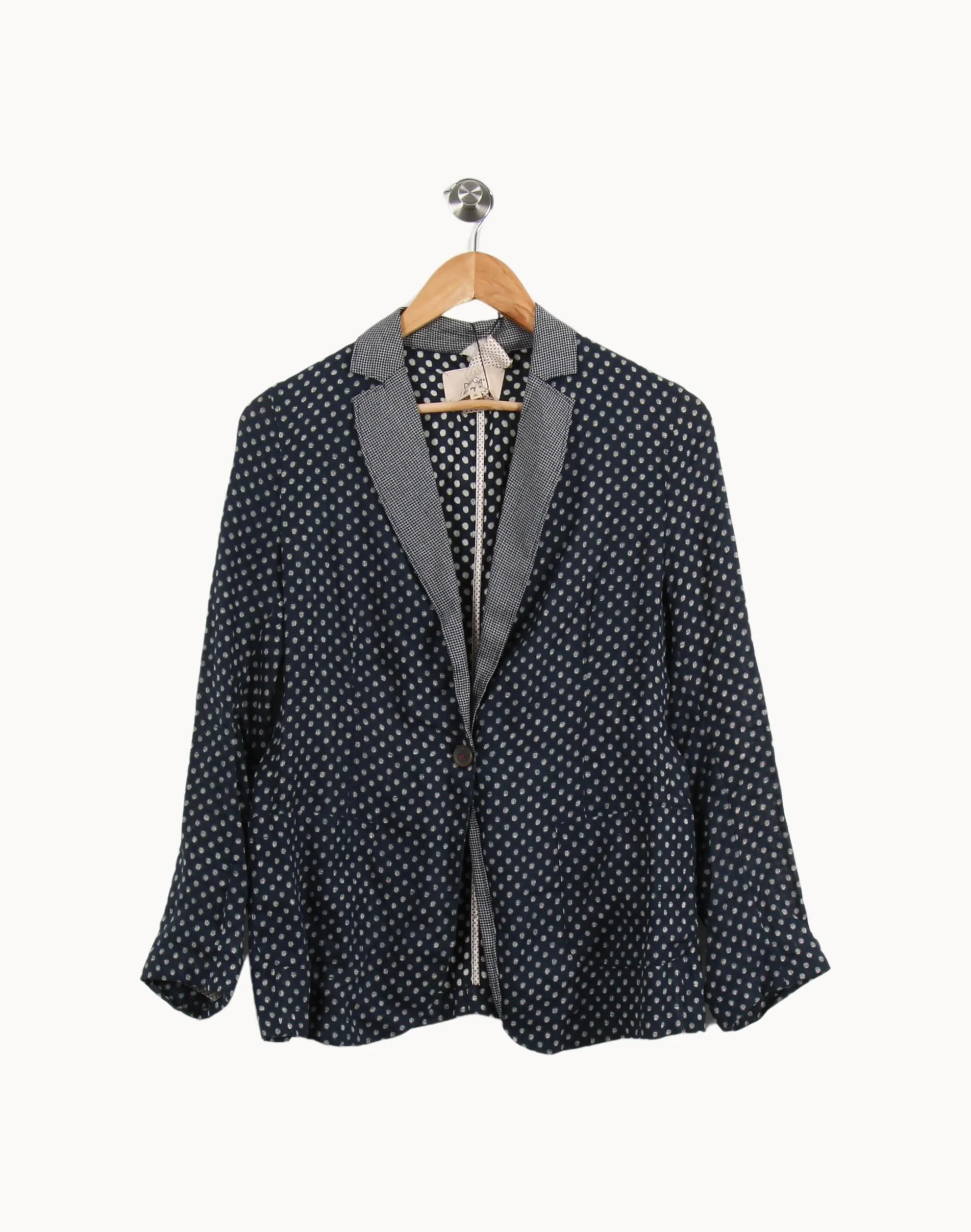 Blazer Bleu et Blanc - Taille M/38 - Image 2