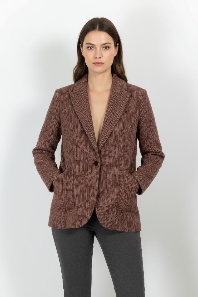 Blazer Bordeaux - Taille S/36