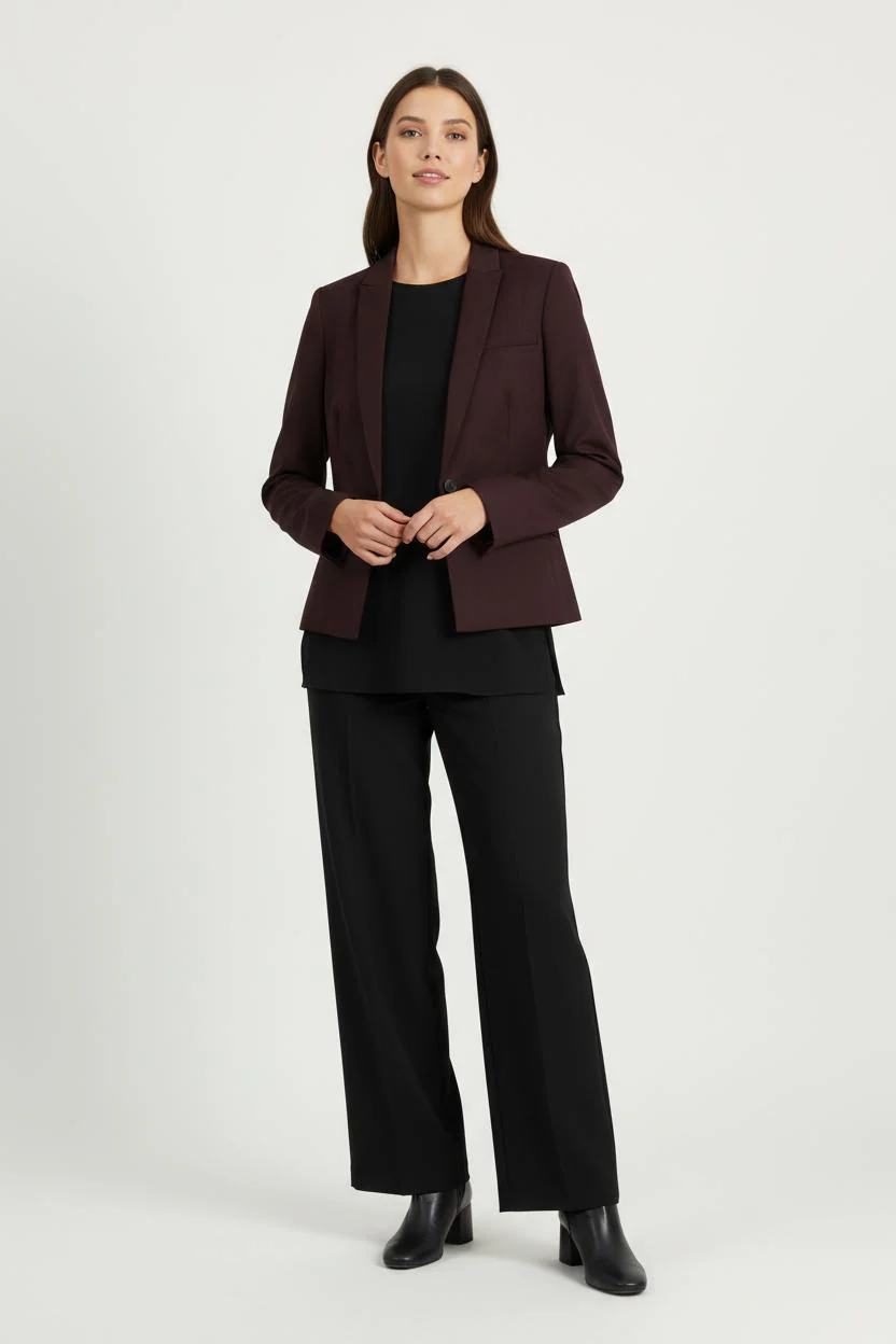 Blazer Bordeaux - Taille XS/34