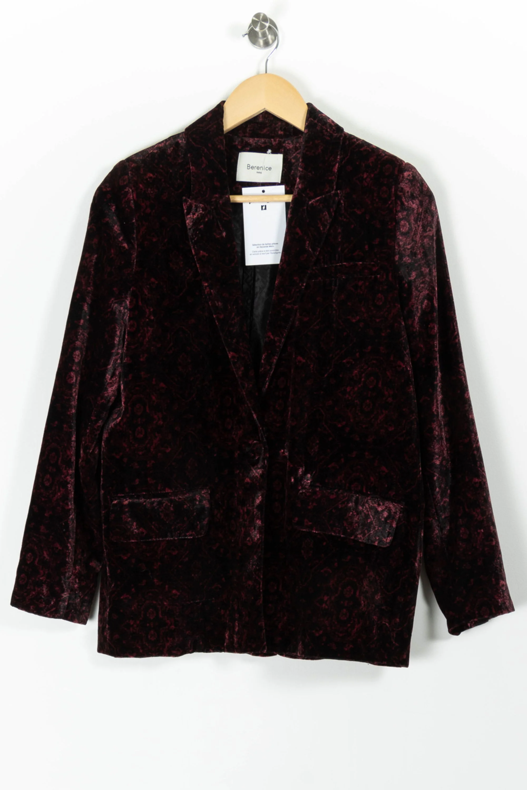 Blazer Bordeaux - Taille XS/34 - Image 2