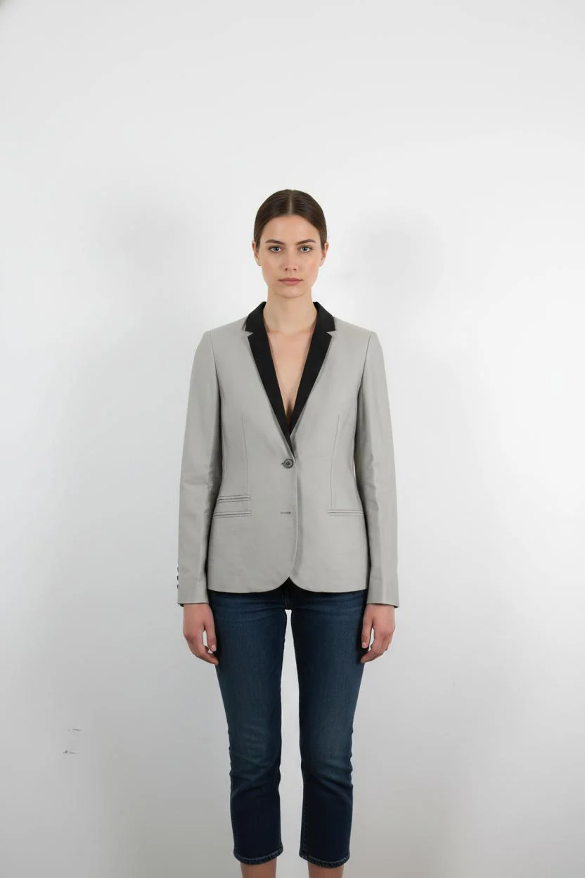 Blazer Gris et Noir - Taille S/36